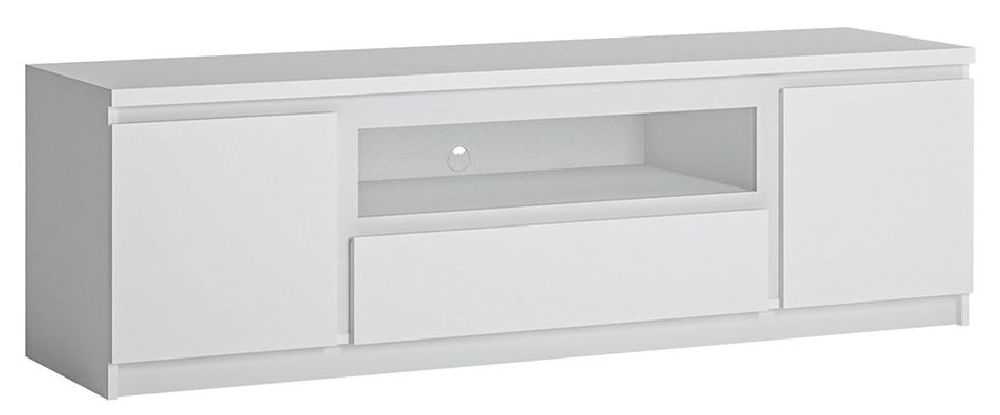 Fribo White 165cm TV Unit