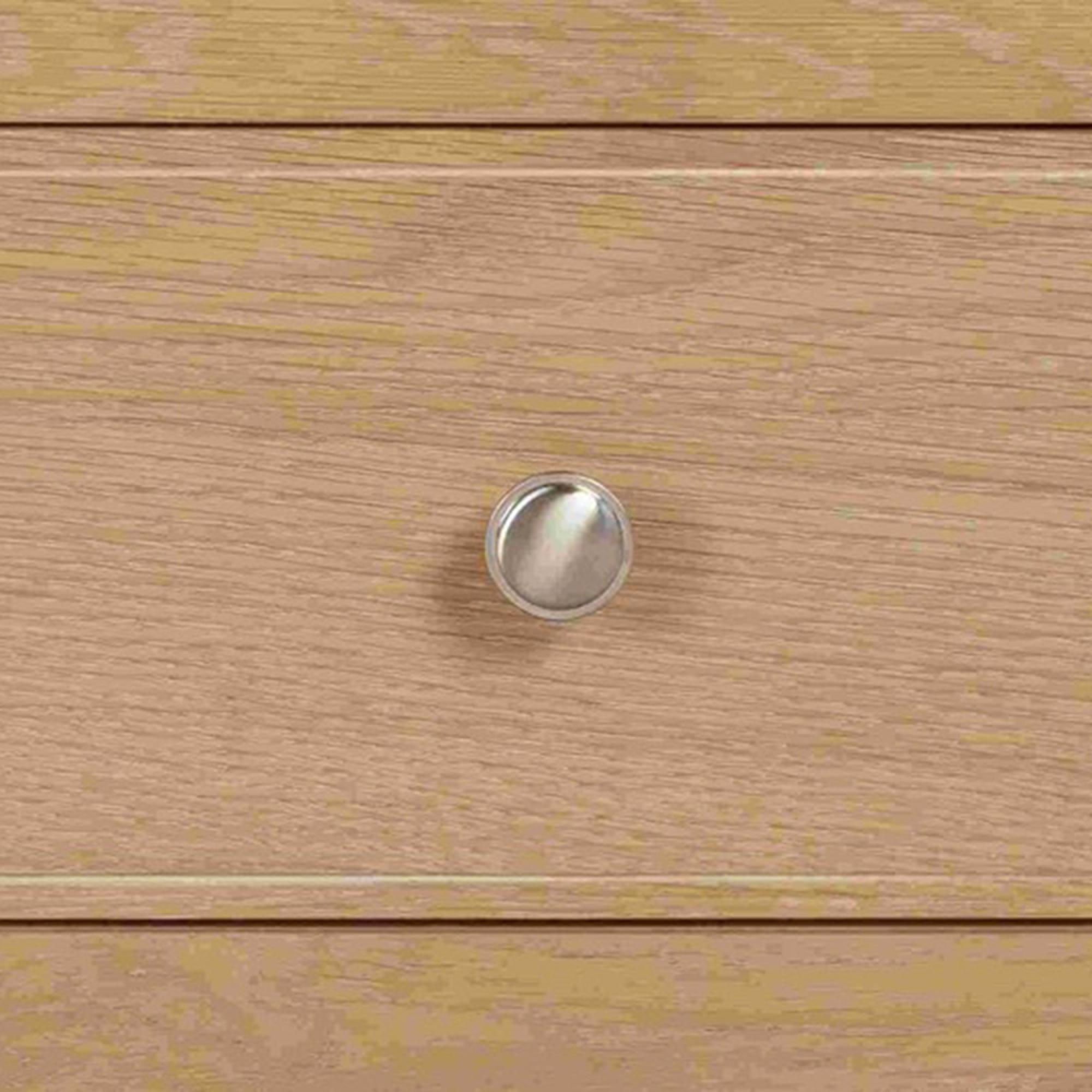 Hayley TV Unit - 2 Drawer - Corner - Oak