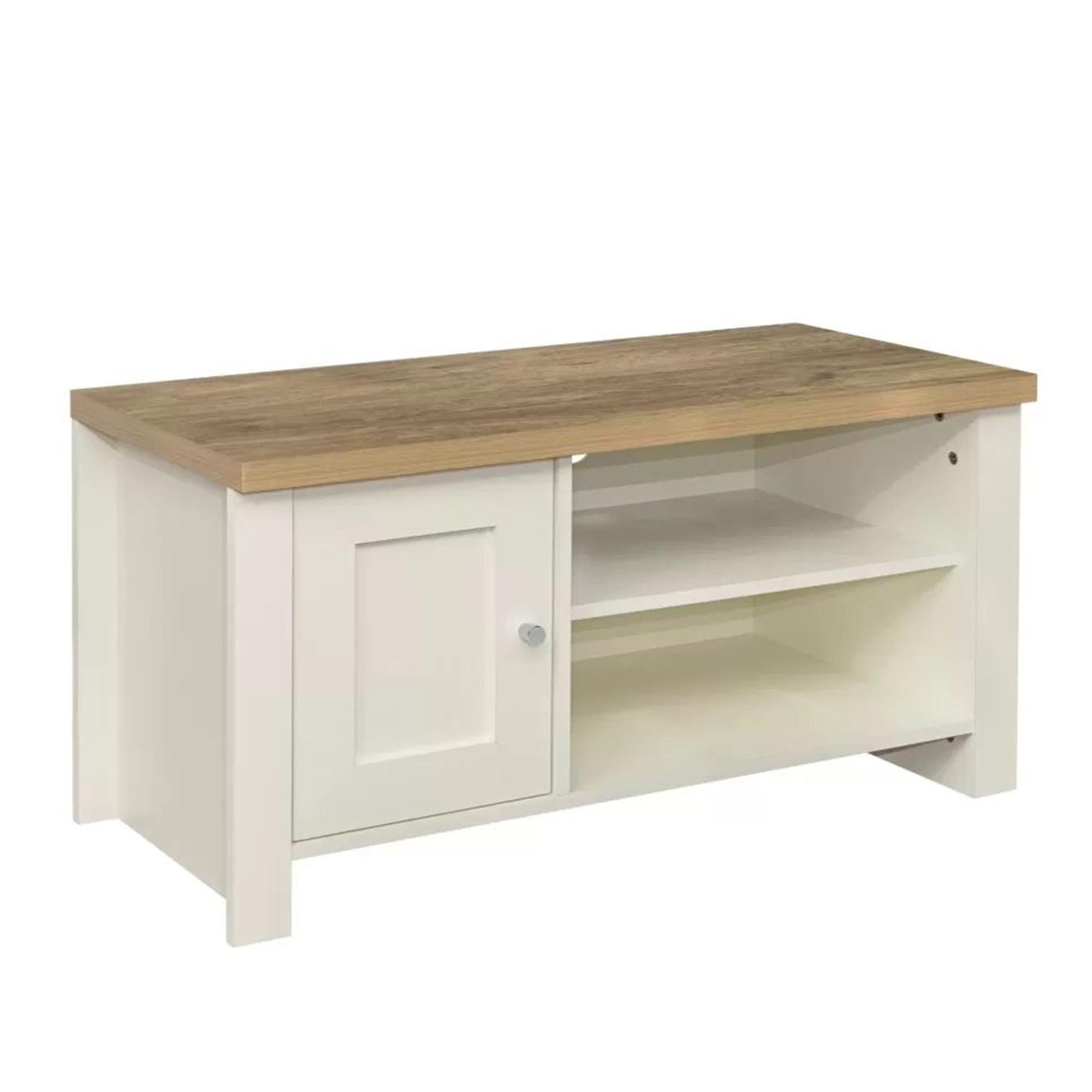 Highgate TV Unit - 1 Door - Cream Painted