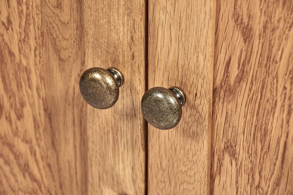 Kent Oak Large Corner TV Unit