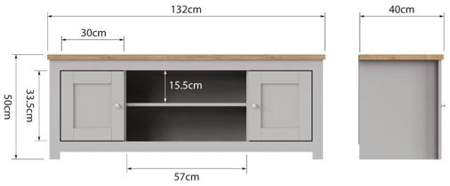 Lyman 2 Door TV Unit - Variant Available