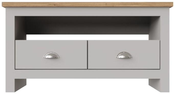 Lyman 2 Drawer Corner TV Unit - Variant Available