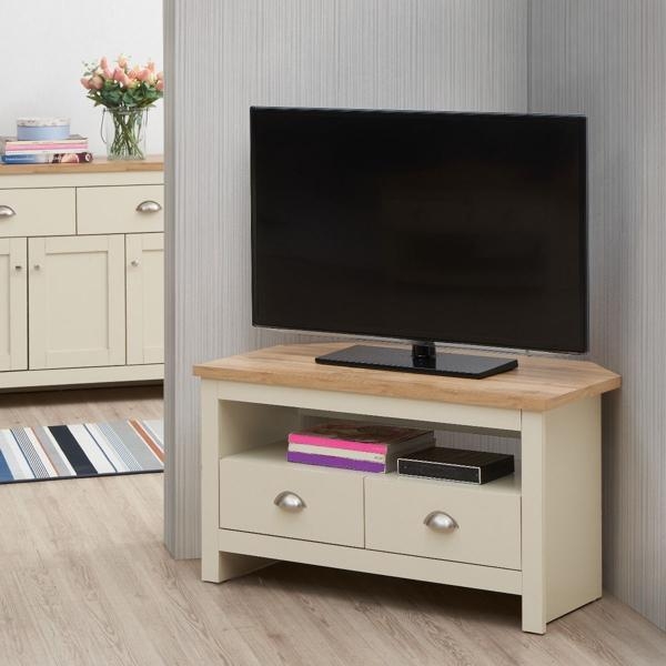 Lyman 2 Drawer Corner TV Unit - Variant Available