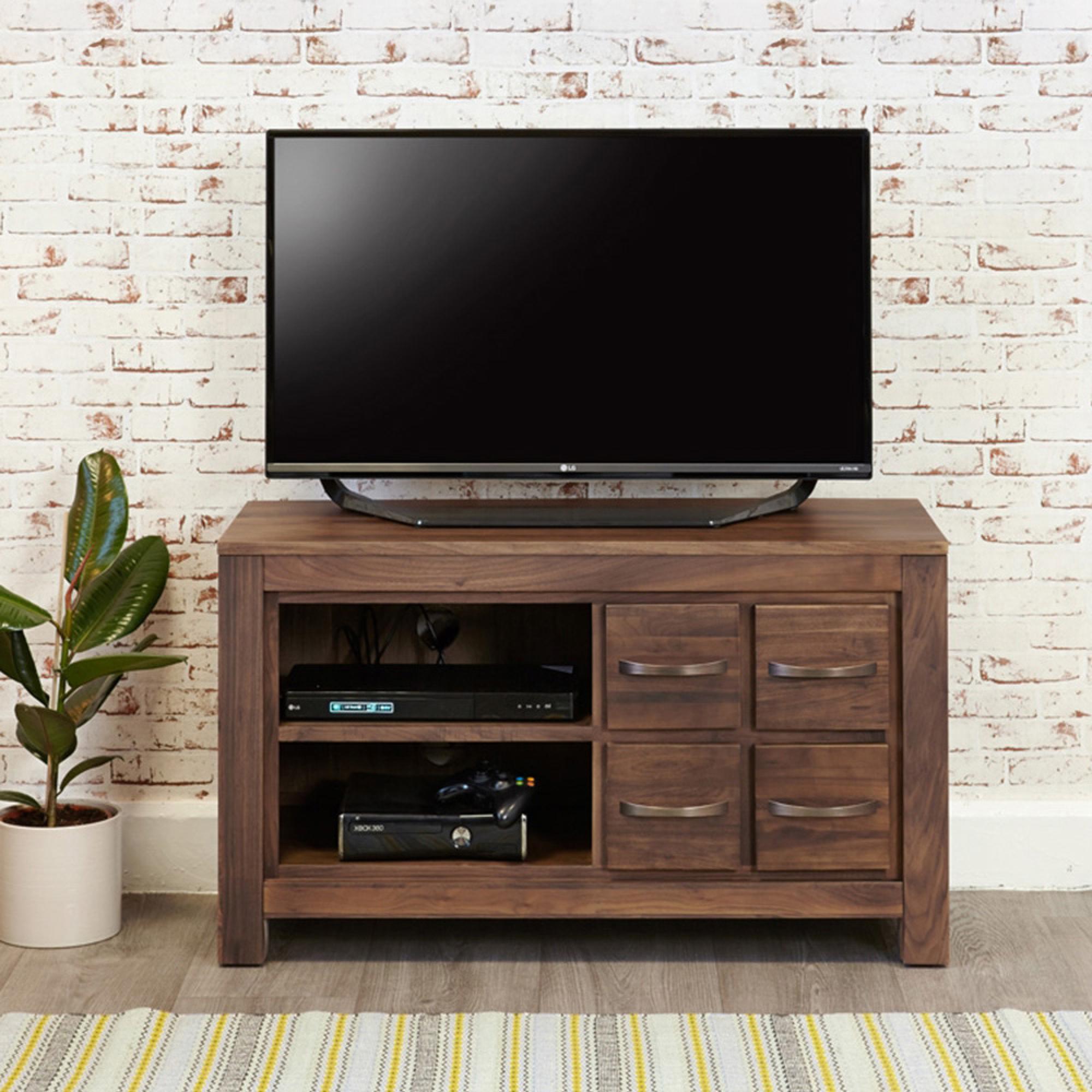 Madera Walnut Television Cabinet