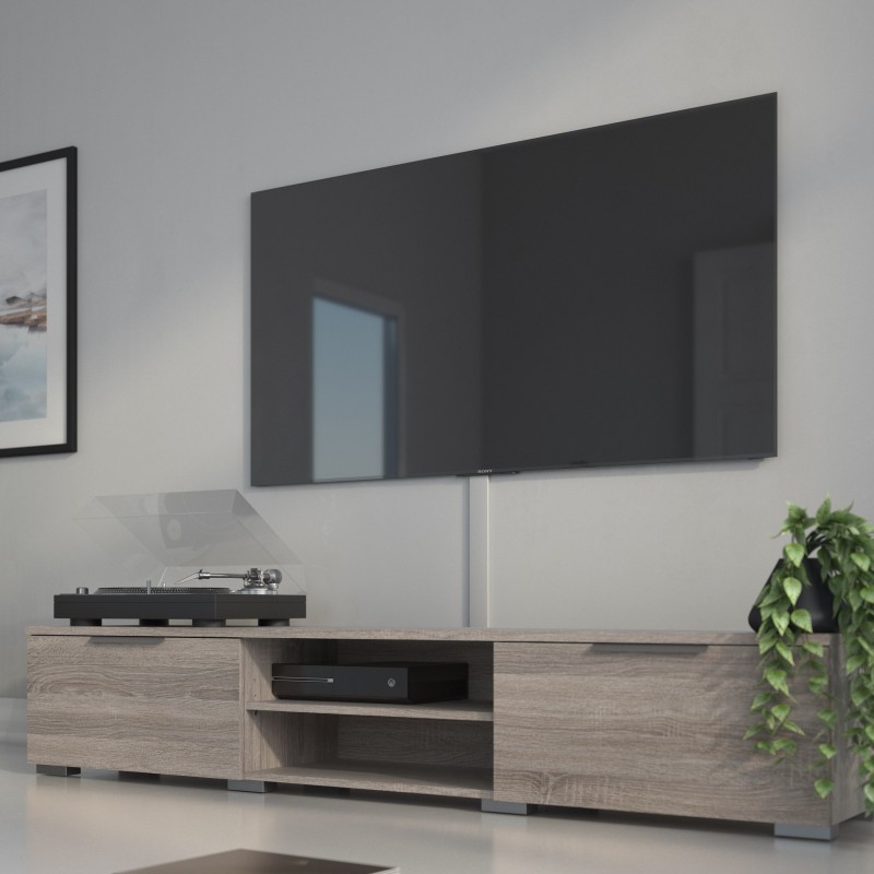 Match Truffle Oak Effect Large TV Unit
