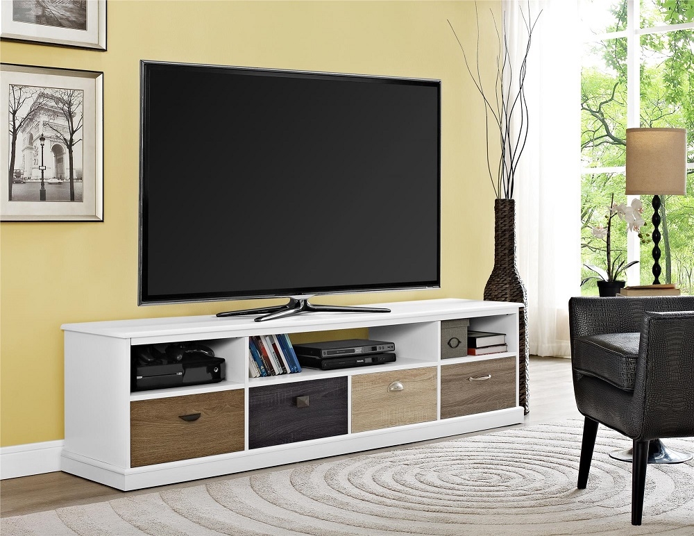 Mercer TV Console - White - 1773096PCOMUK