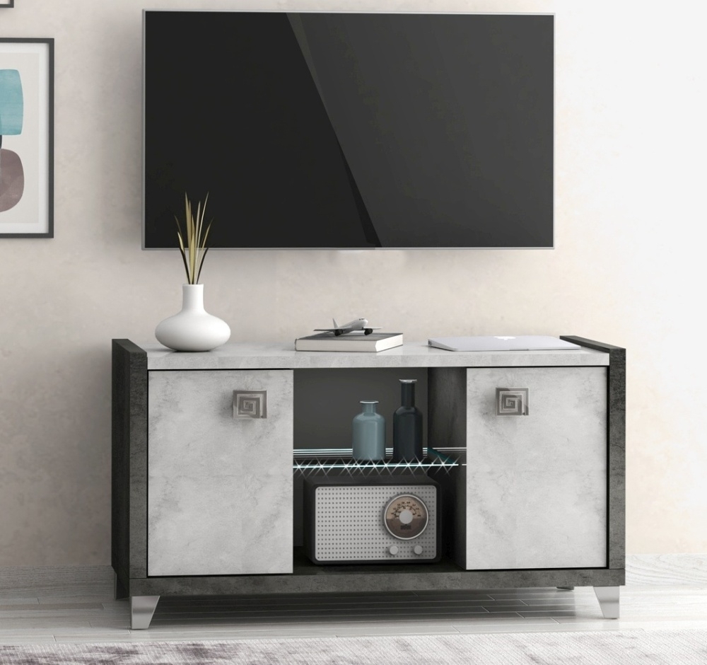 Milo Grey 105cm TV Unit