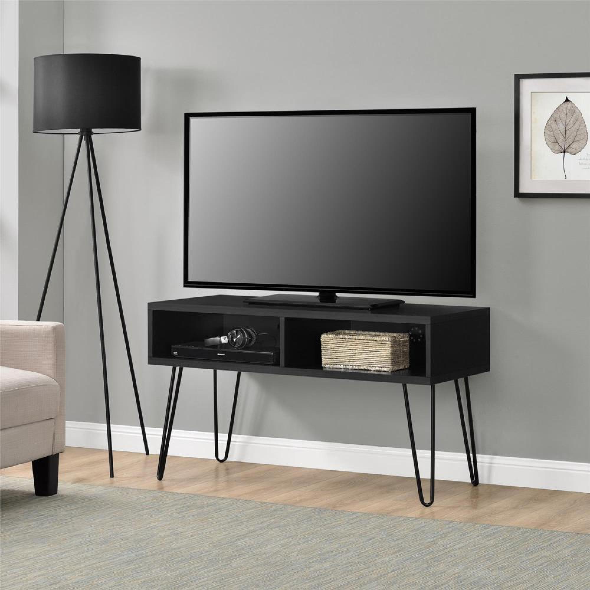 Owen Retro TV Stand - Black Oak - 1748296COMUK