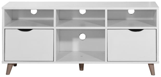 Perce White TV Unit