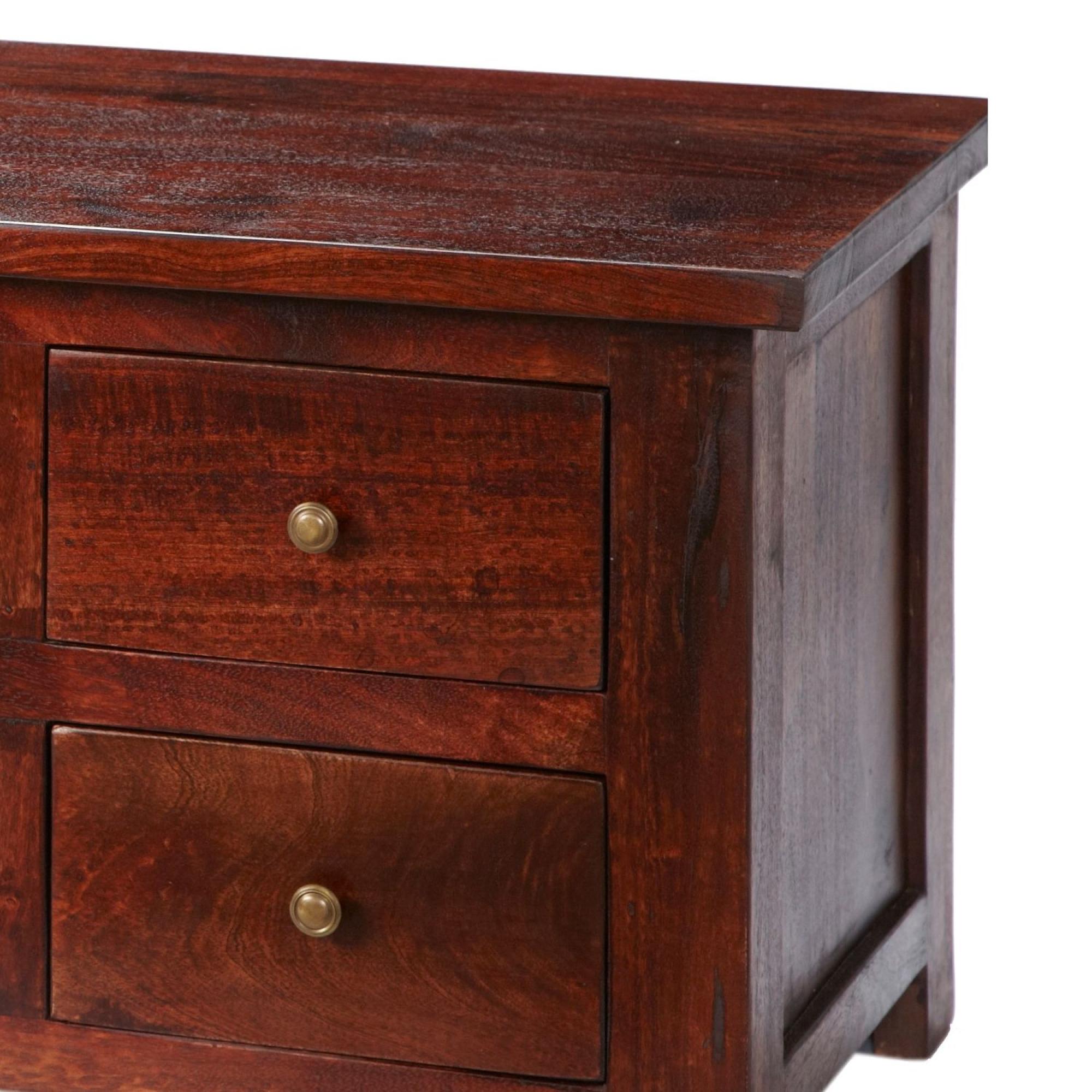 Phulera Dark Wood 130cm TV Unit