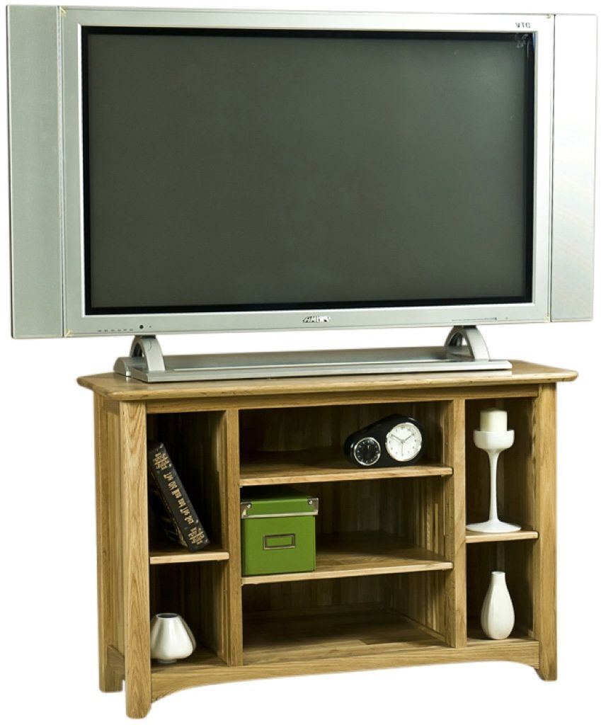 Shaker Oak Corner TV Unit