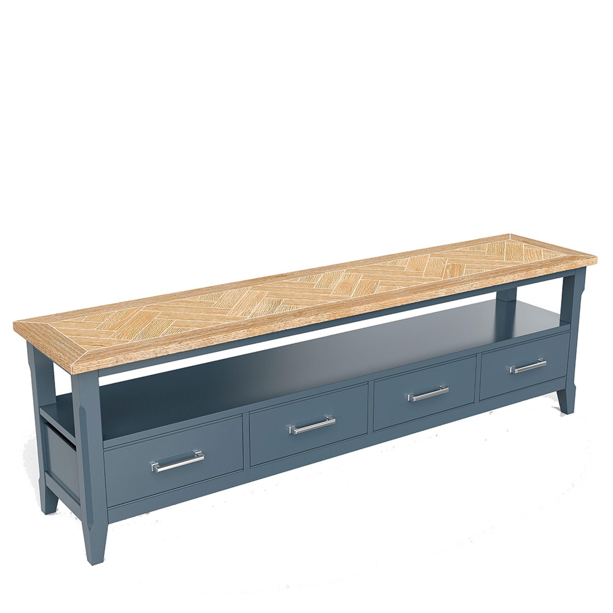 Signature Blue TV Unit - 180cm