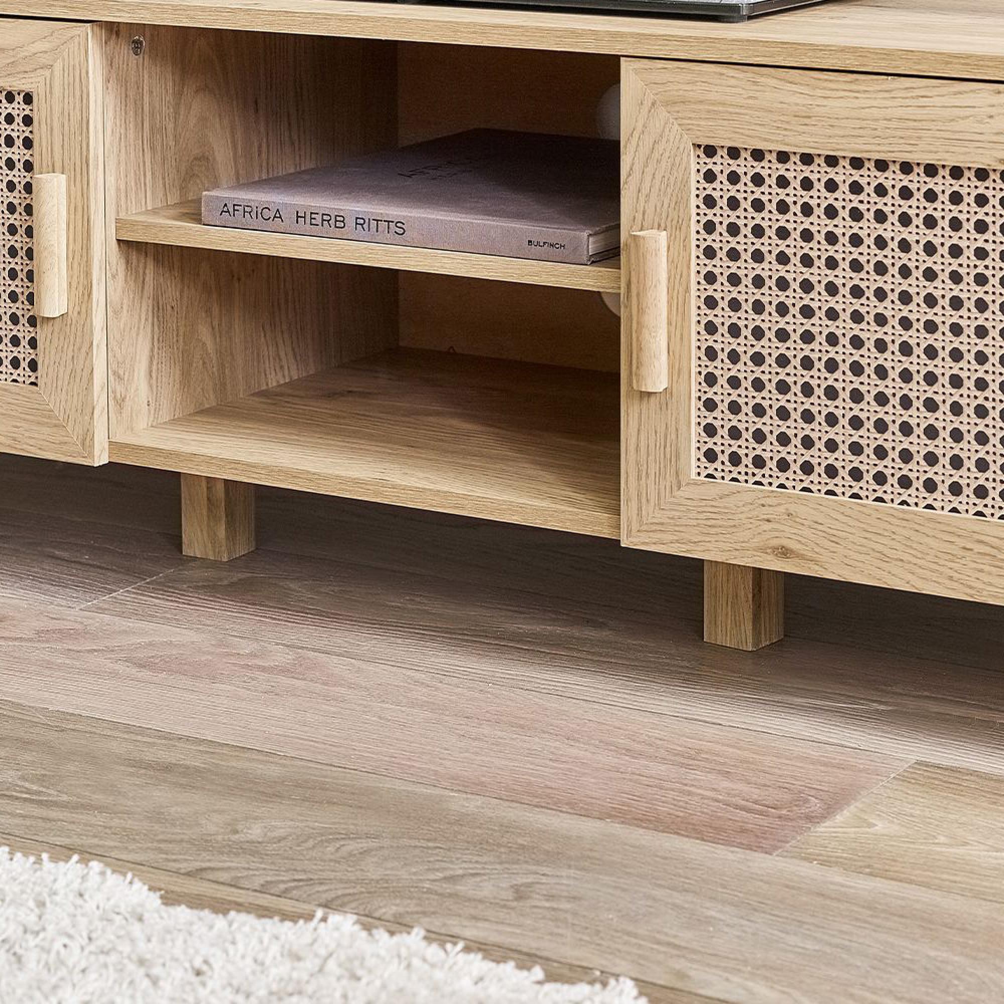 Sydney TV Unit - 2 Door - Faux Rattan