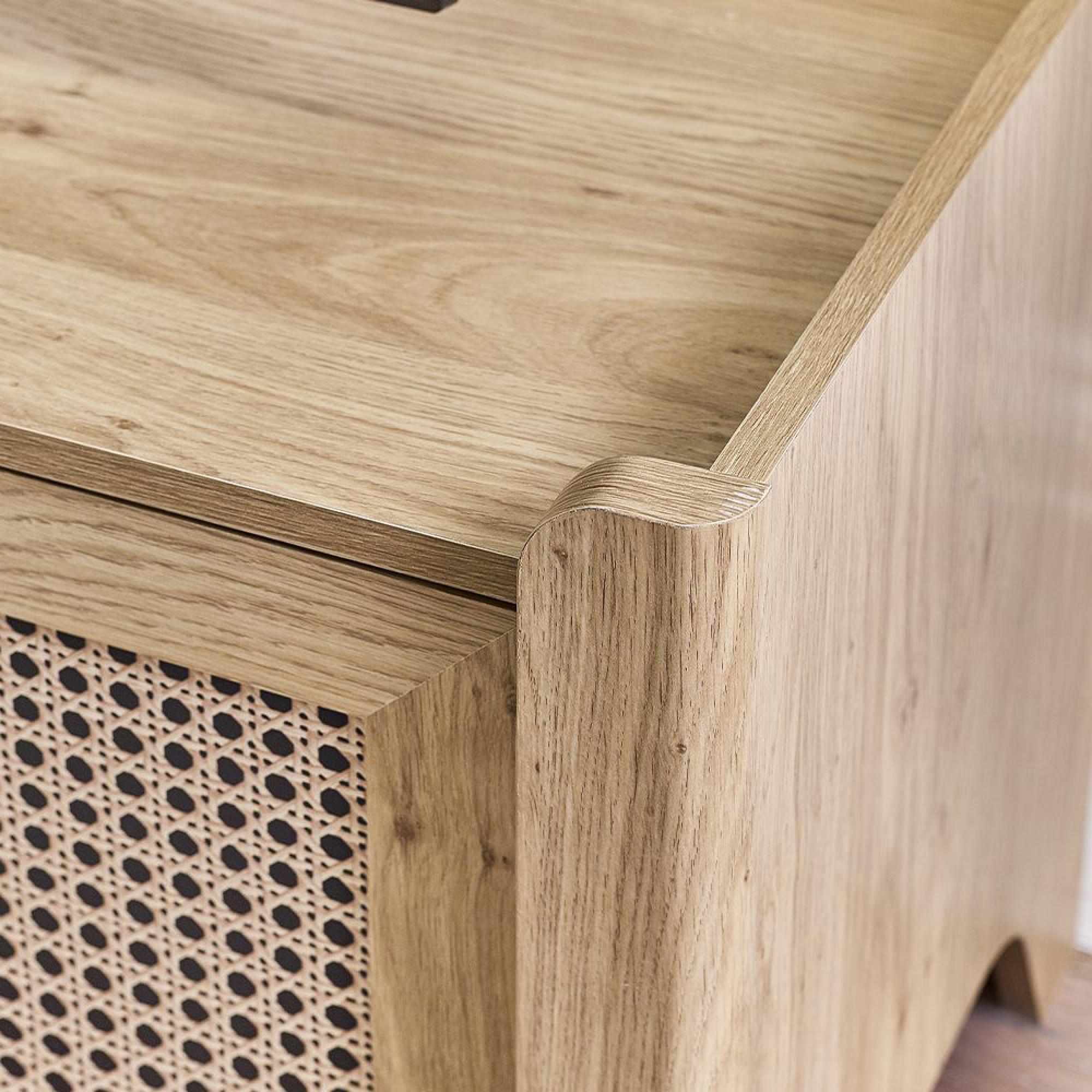 Sydney TV Unit - 2 Door - Faux Rattan