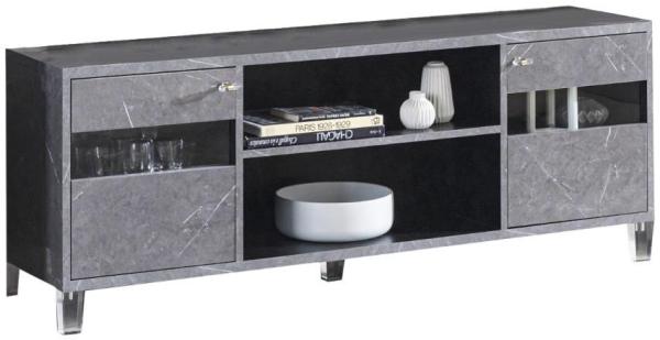 Vittoria Grey Italian 160cm TV Unit