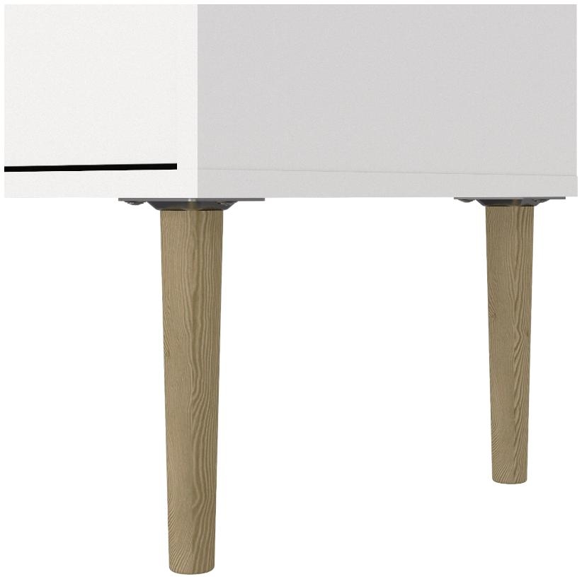 White Storage Large TV Unit