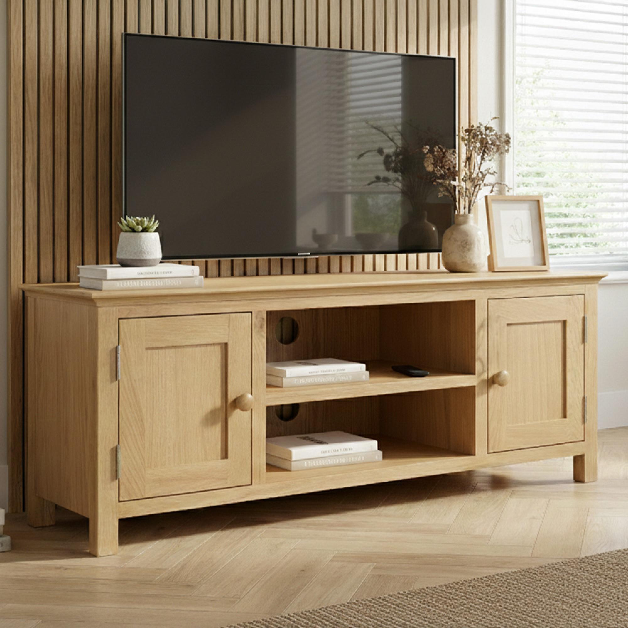 Arlington TV Unit - 120cm - Oak