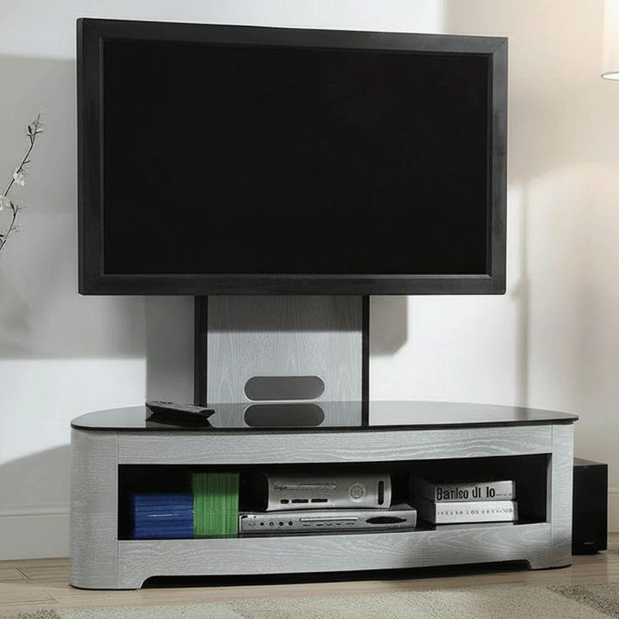 Curve TV Stand - Grey Ash - JF209