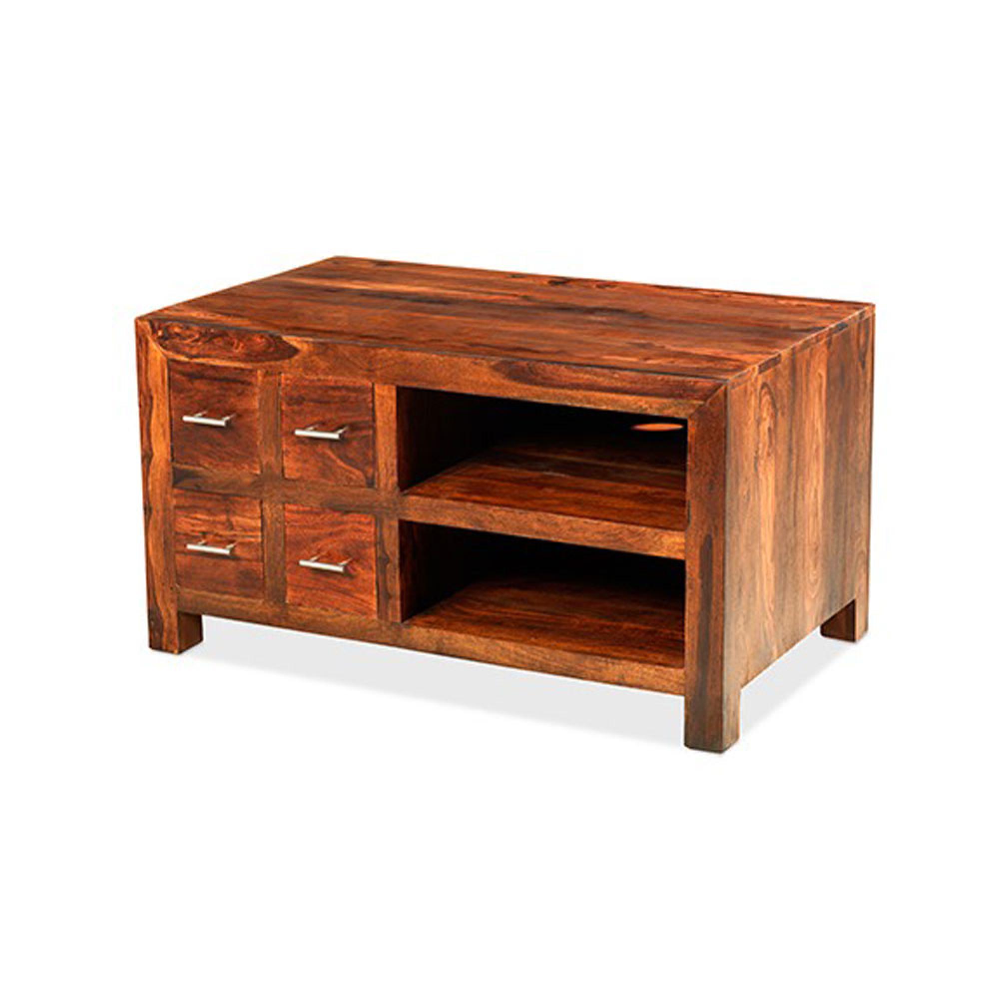 Cube Sheesham 100cm TV Unit