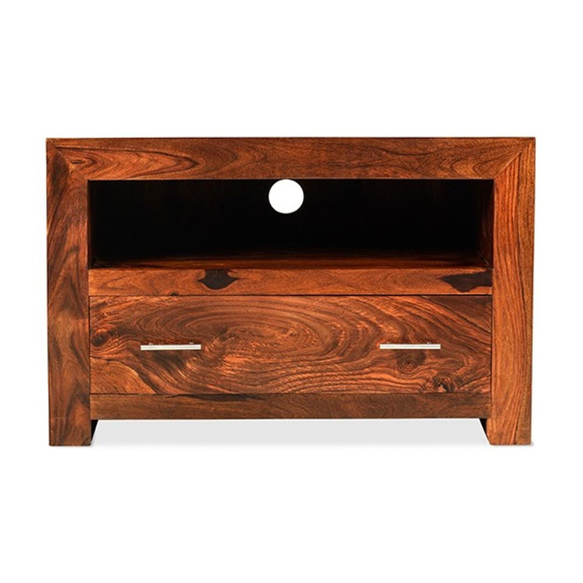 Cube Sheesham 82cm TV Unit