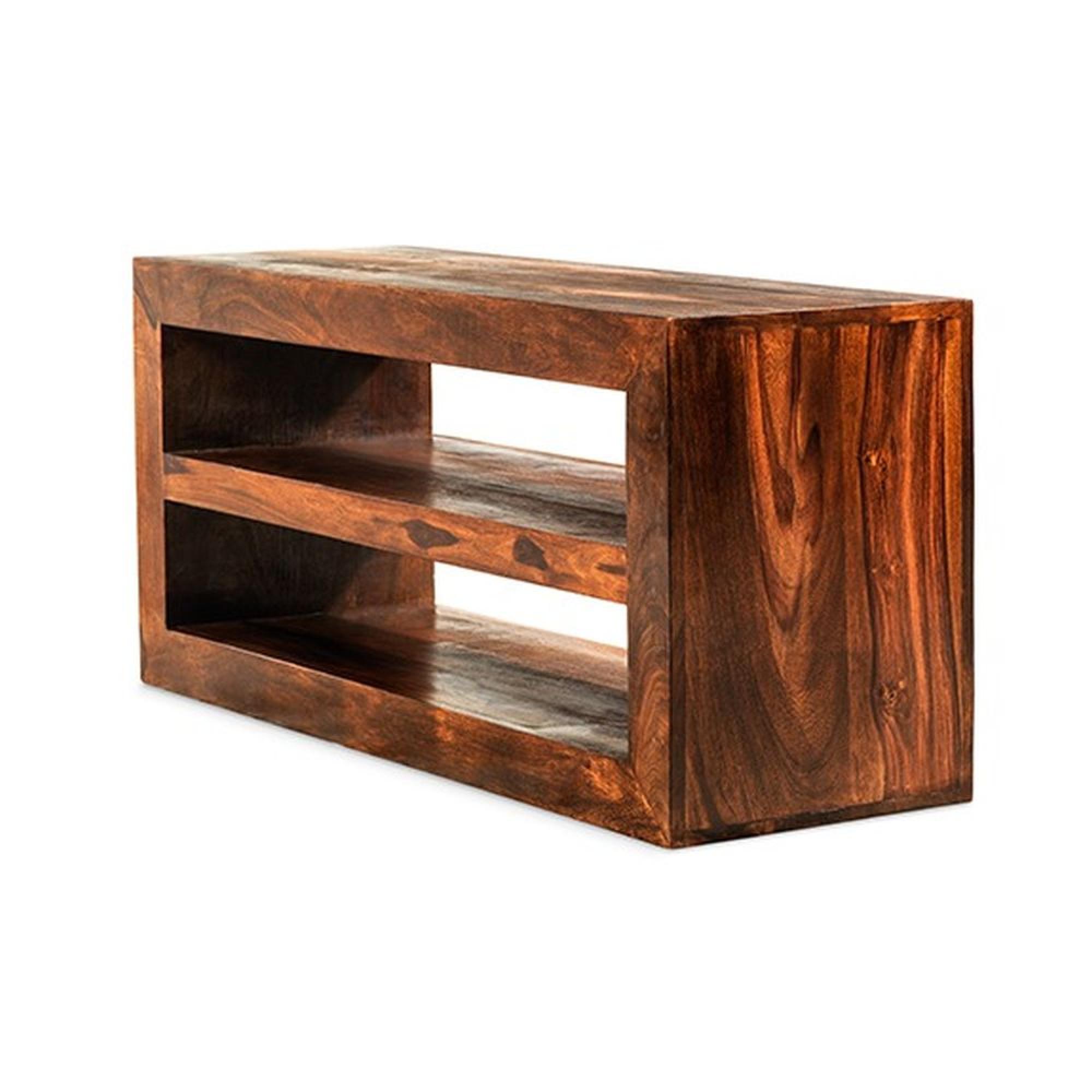 Cube Sheesham Open Media Unit
