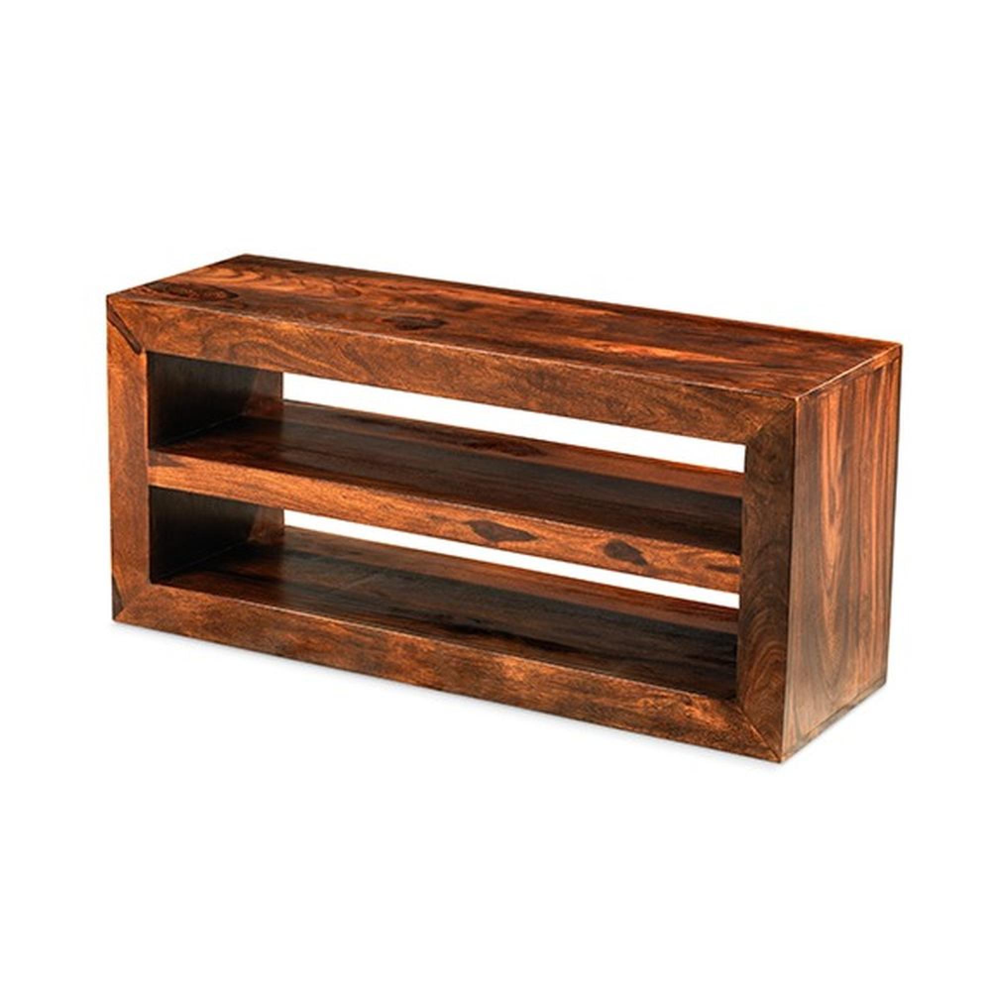Cube Sheesham Open Media Unit