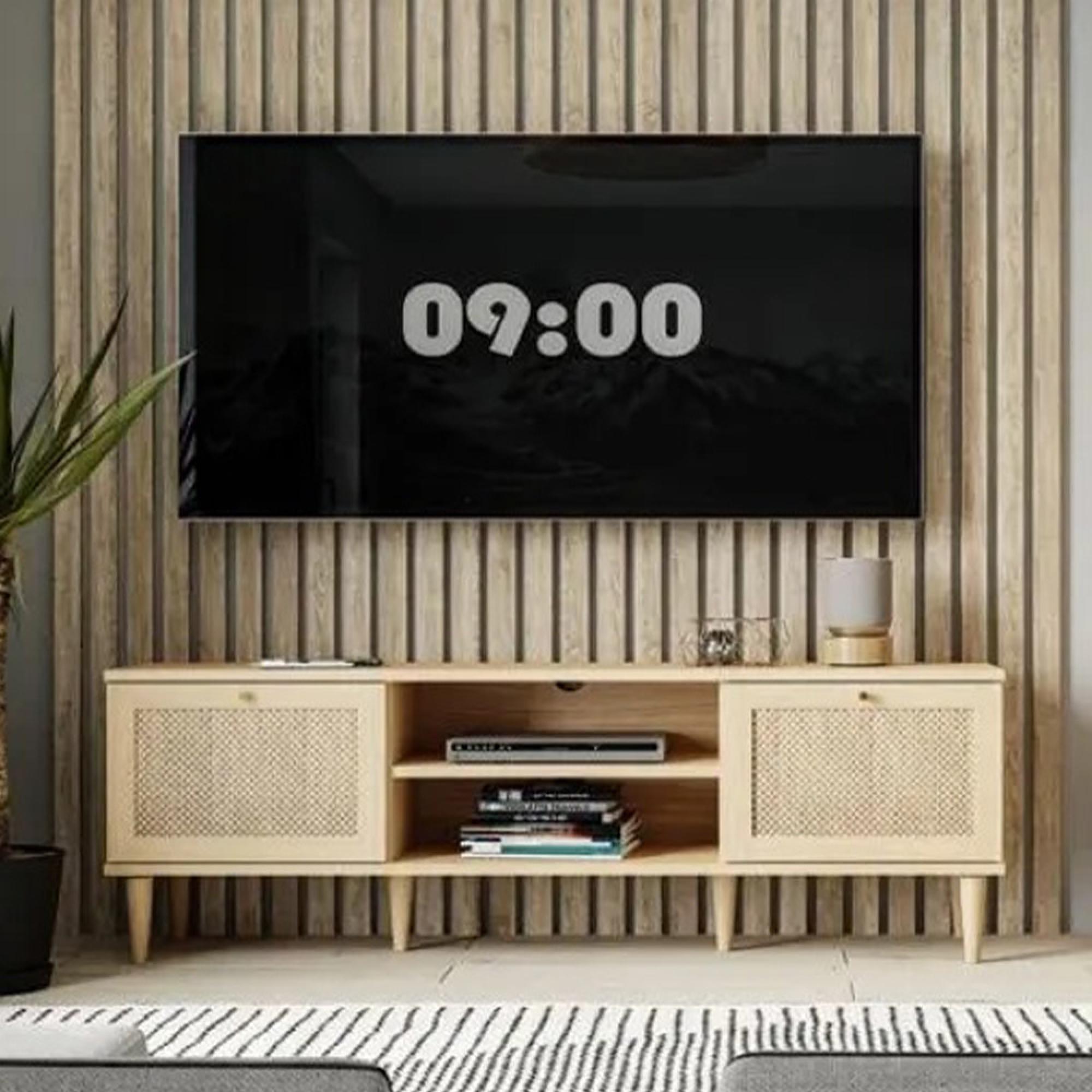 Calasetta TV Unit - 2 Door - 159cm - Rattan