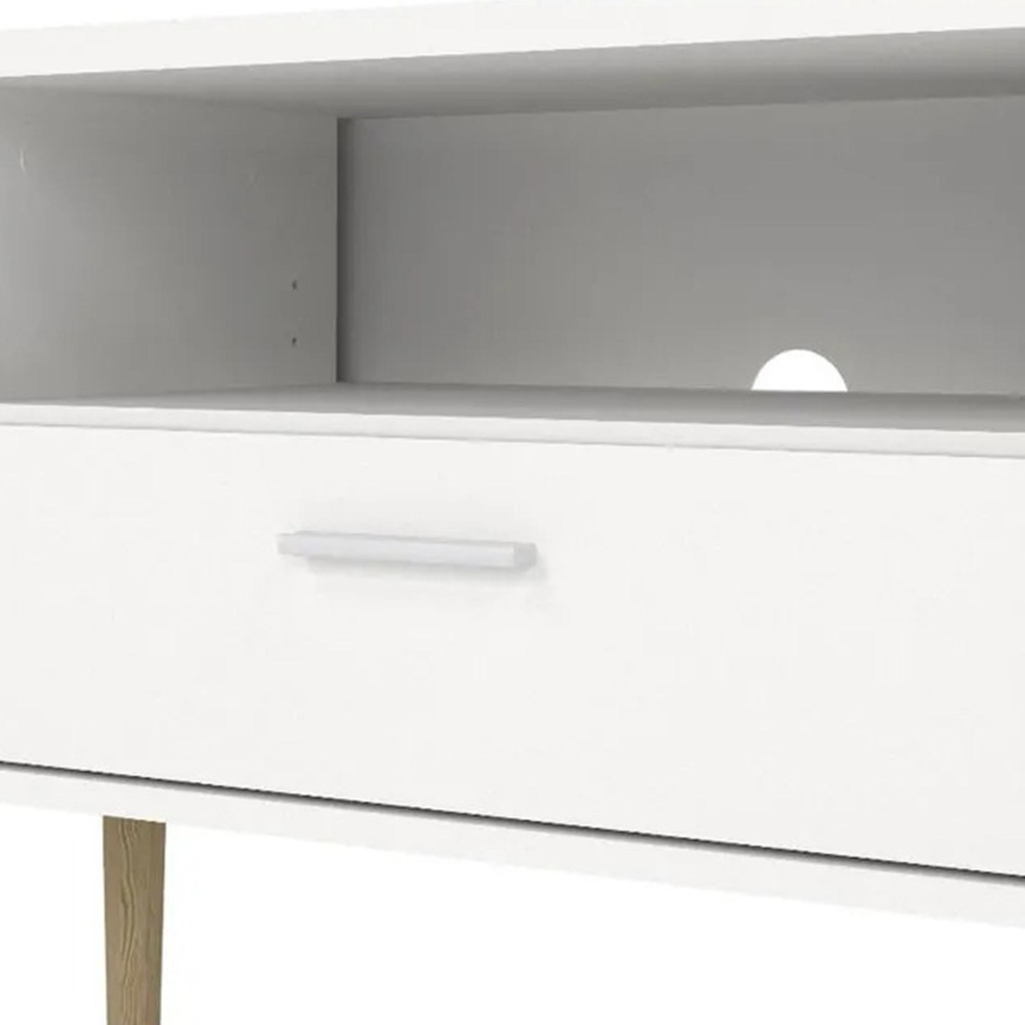 TV Unit - 2 Door - 1 Drawer - 177.2cm - Large - White