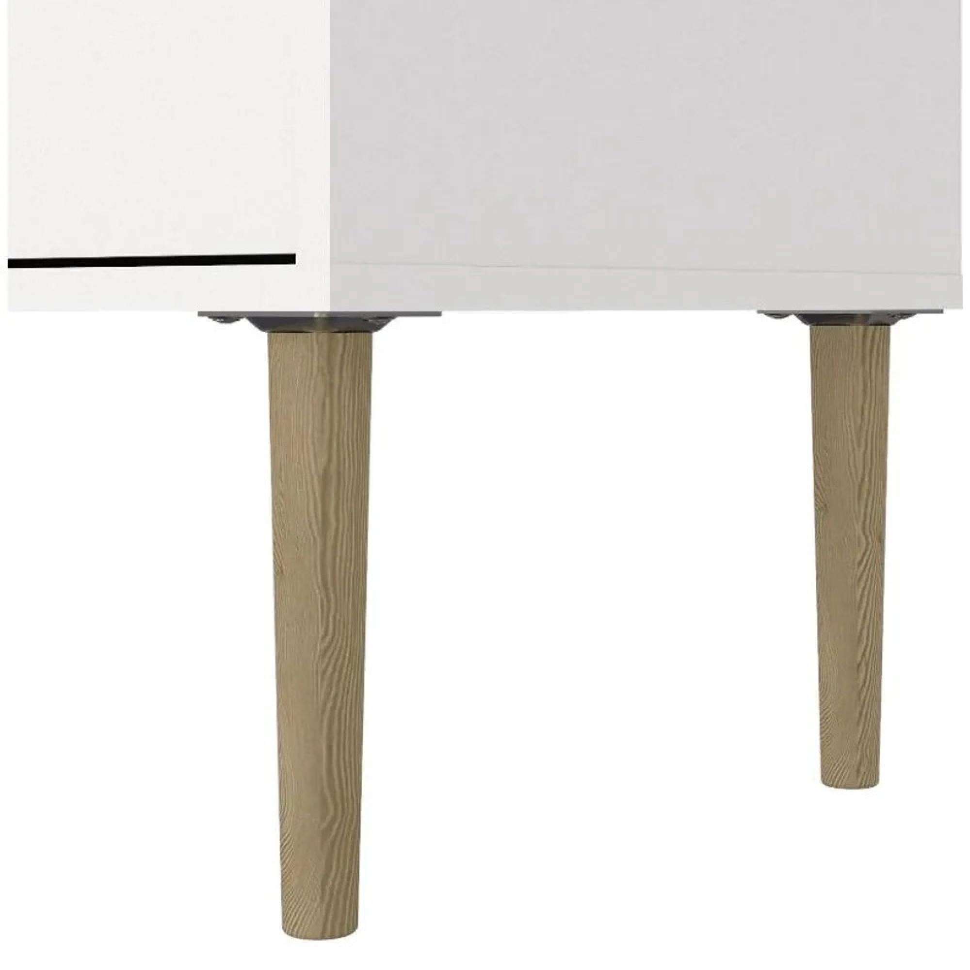 TV Unit - 2 Door - 1 Drawer - 177.2cm - Large - White