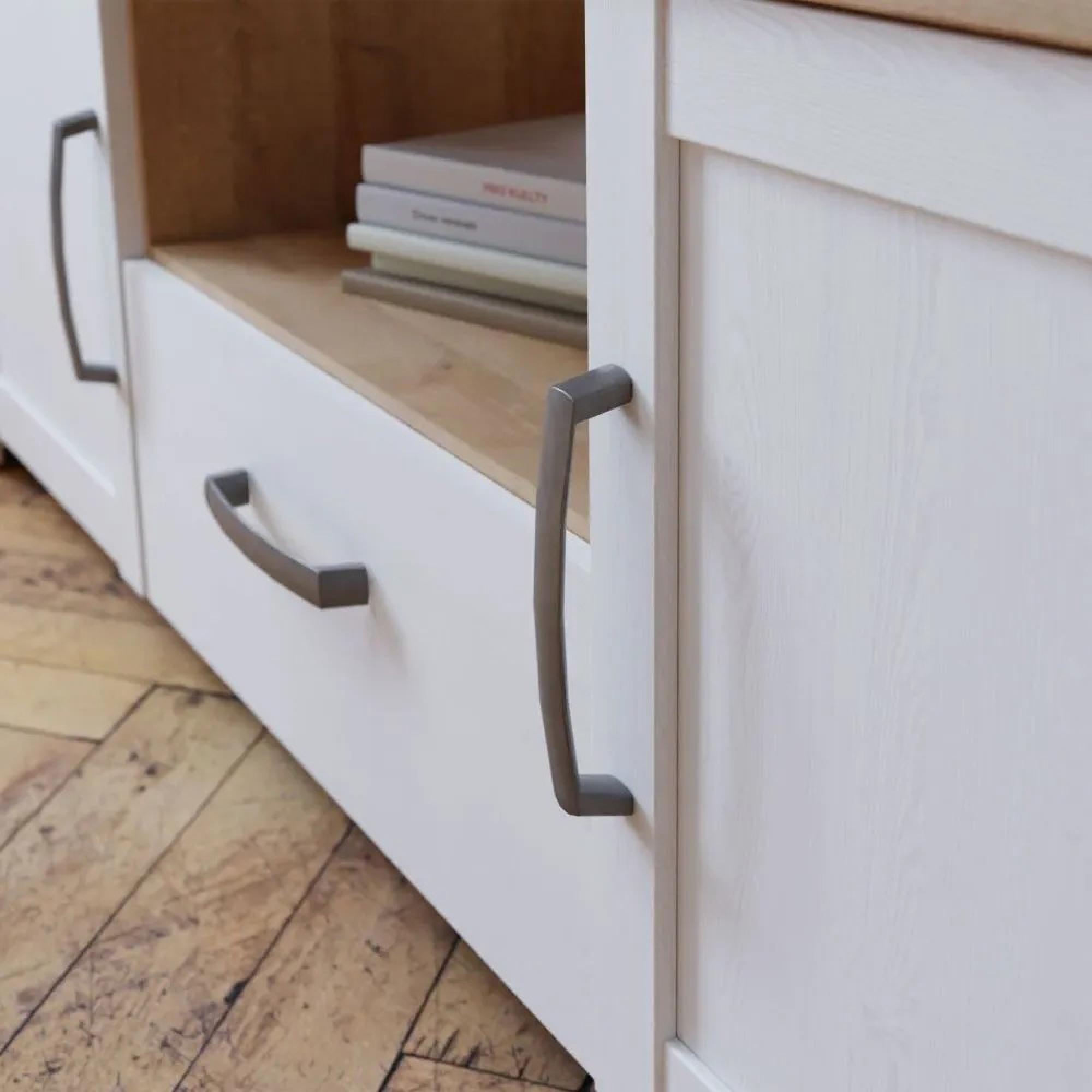 Bohol TV Unit - 2 Door - 1 Drawer - 166cm - White