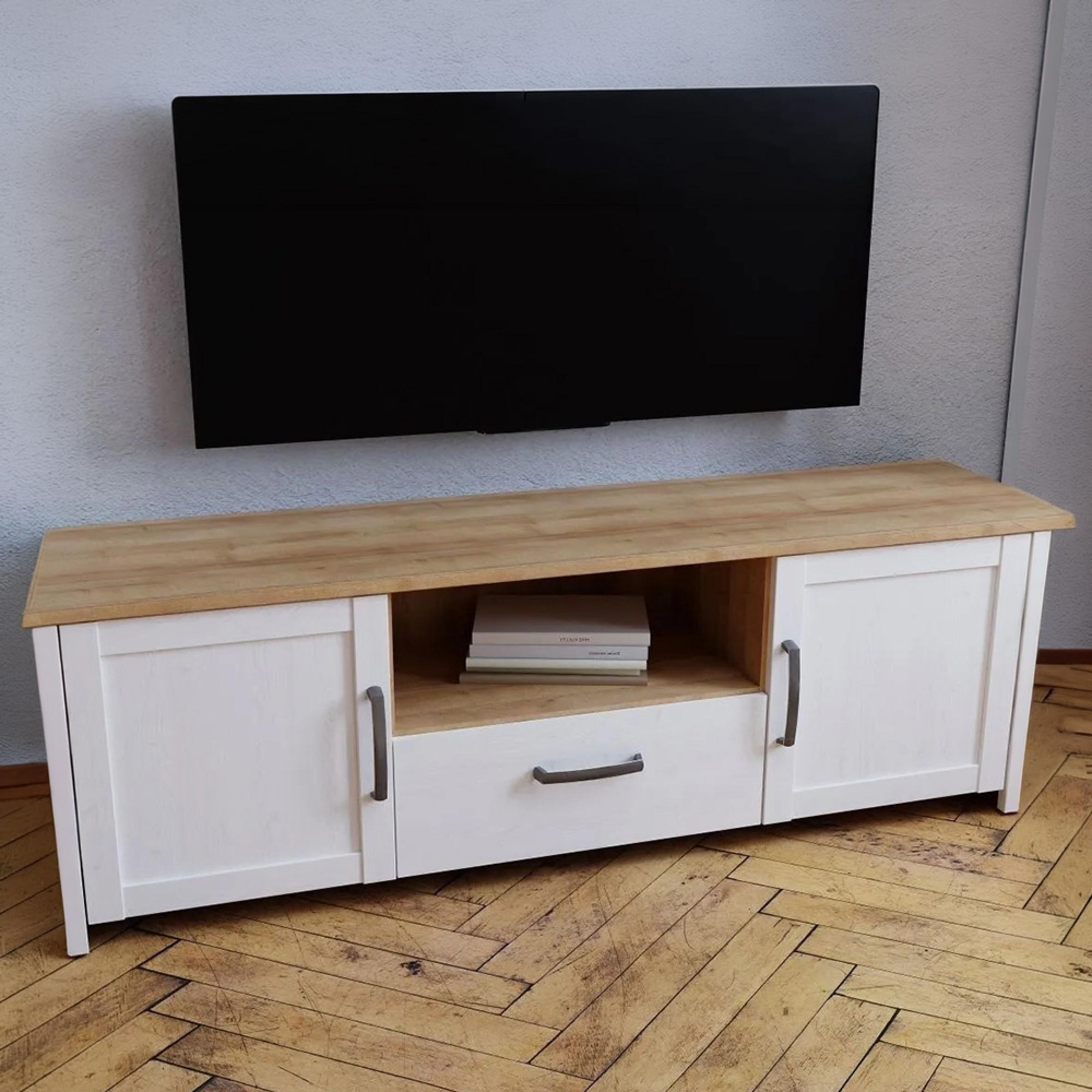 Bohol TV Unit - 2 Door - 1 Drawer - 166cm - White