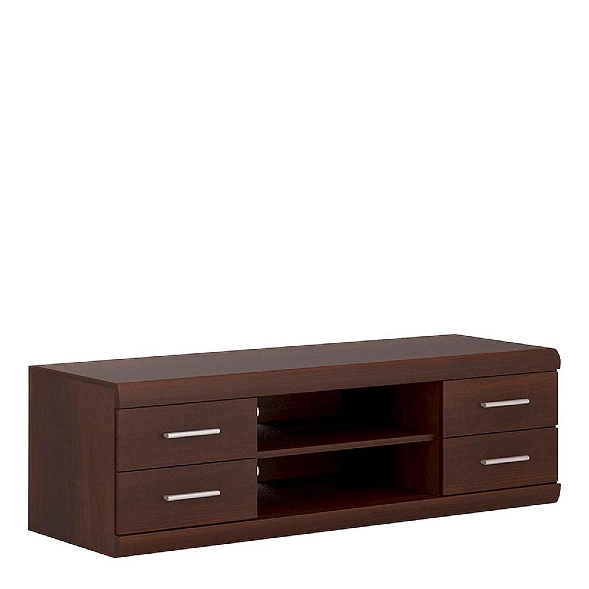 Imperial TV Unit - 4 Drawer - 140cm - Mahogany