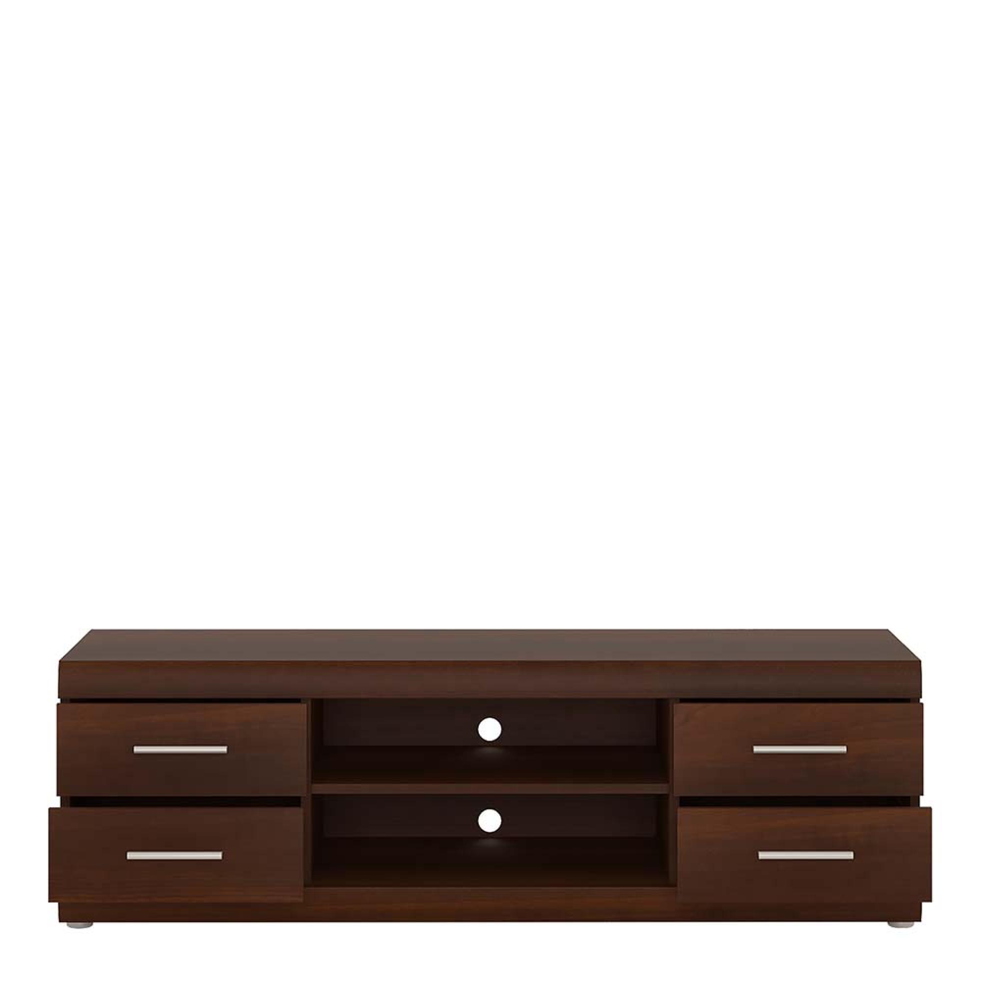 Imperial TV Unit - 4 Drawer - 140cm - Mahogany