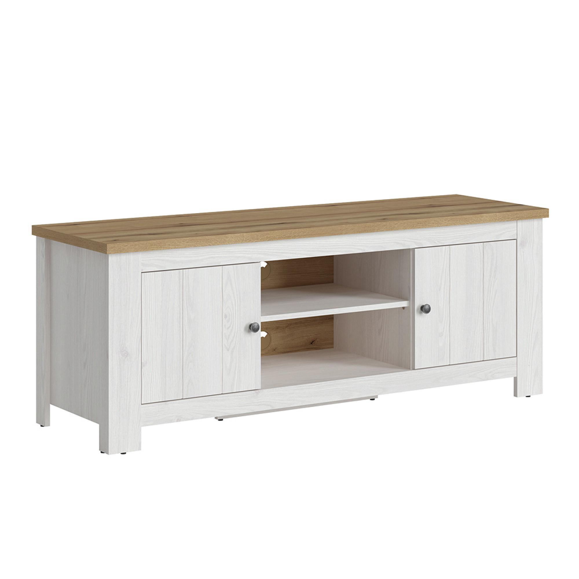 Celesto TV Unit - 2 Door - 154cm - White