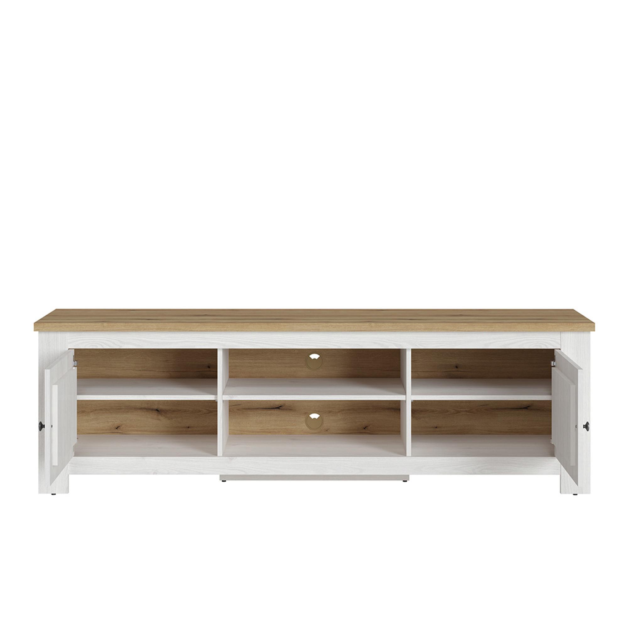 Celesto TV Unit - 2 Door - 189cm - Large - White