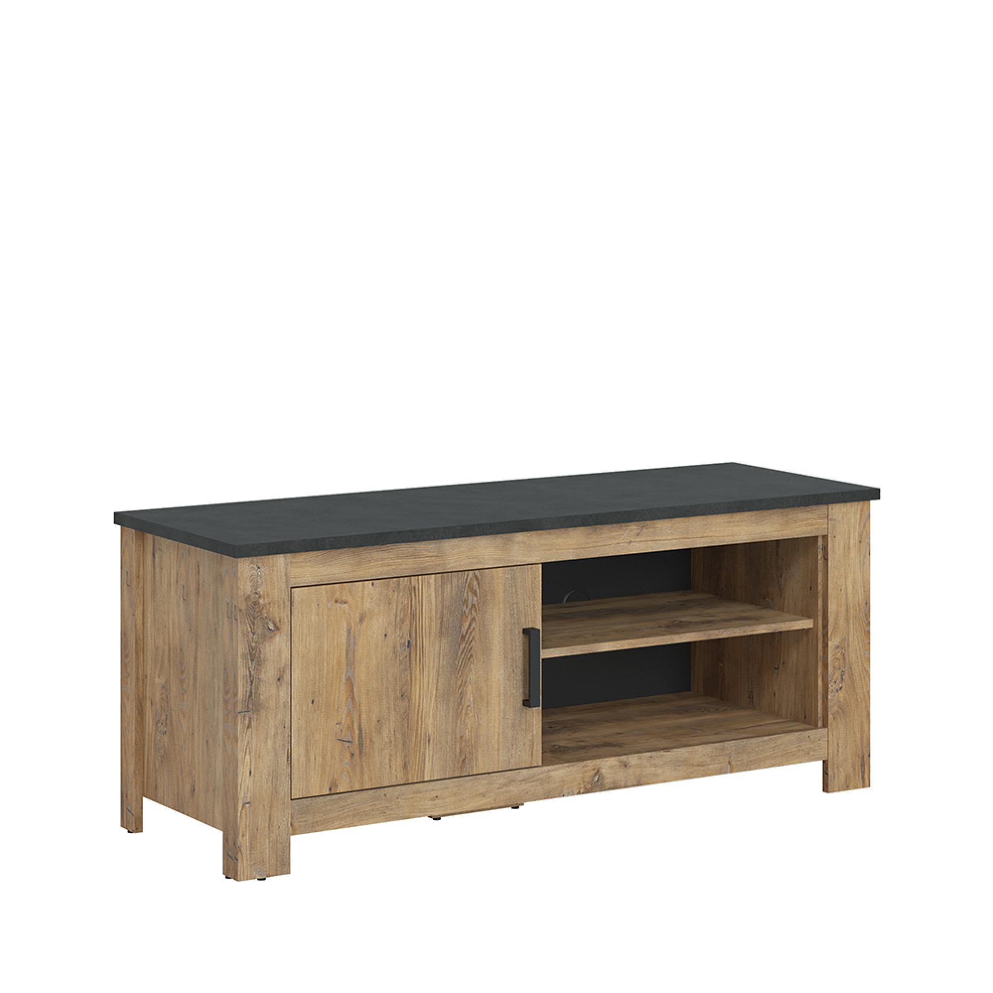 Rapallo TV Unit - 1 Door - 138cm - Oak