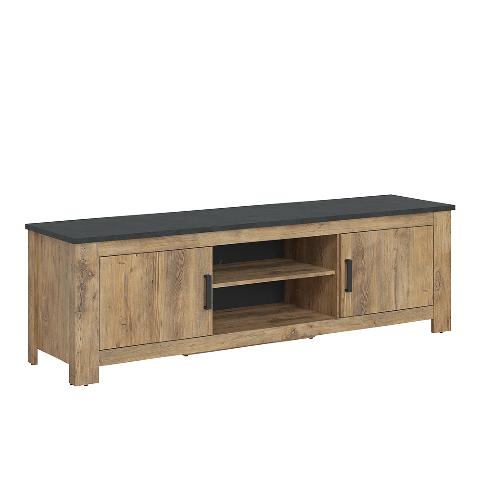 Rapallo TV Unit - 2 Door - 189cm - Large - Oak