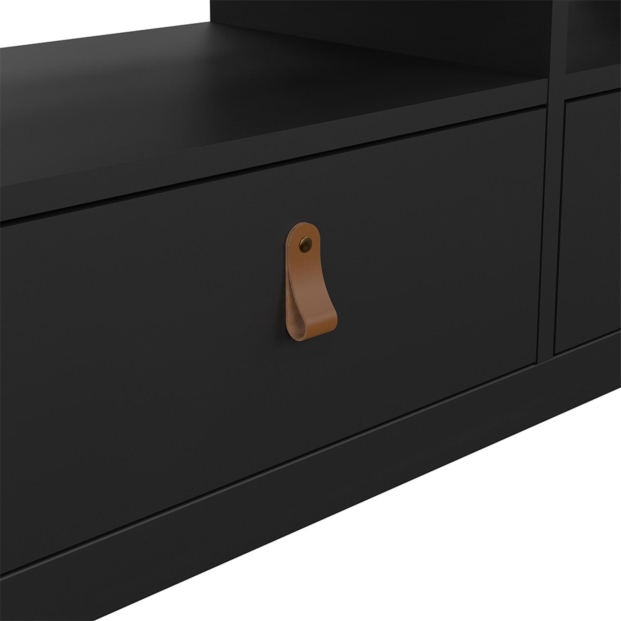 Barcelona TV Unit - 3 Drawer - 151cm - Black