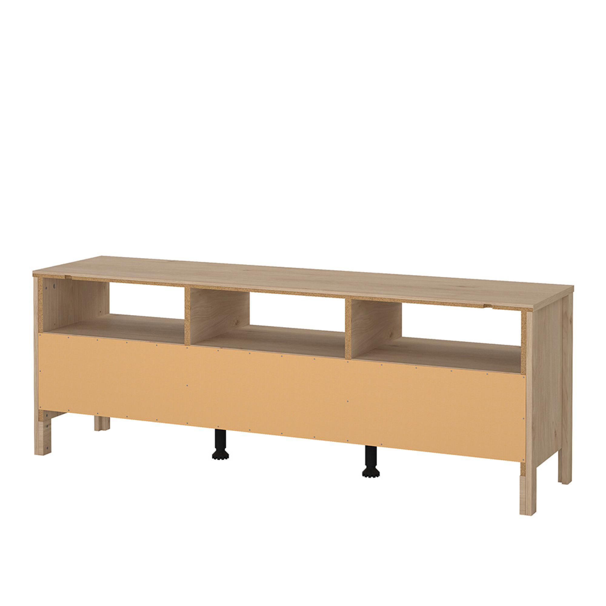 Madrid TV Unit - 3 Drawer - 1544cm - Jackson Hickory Oak