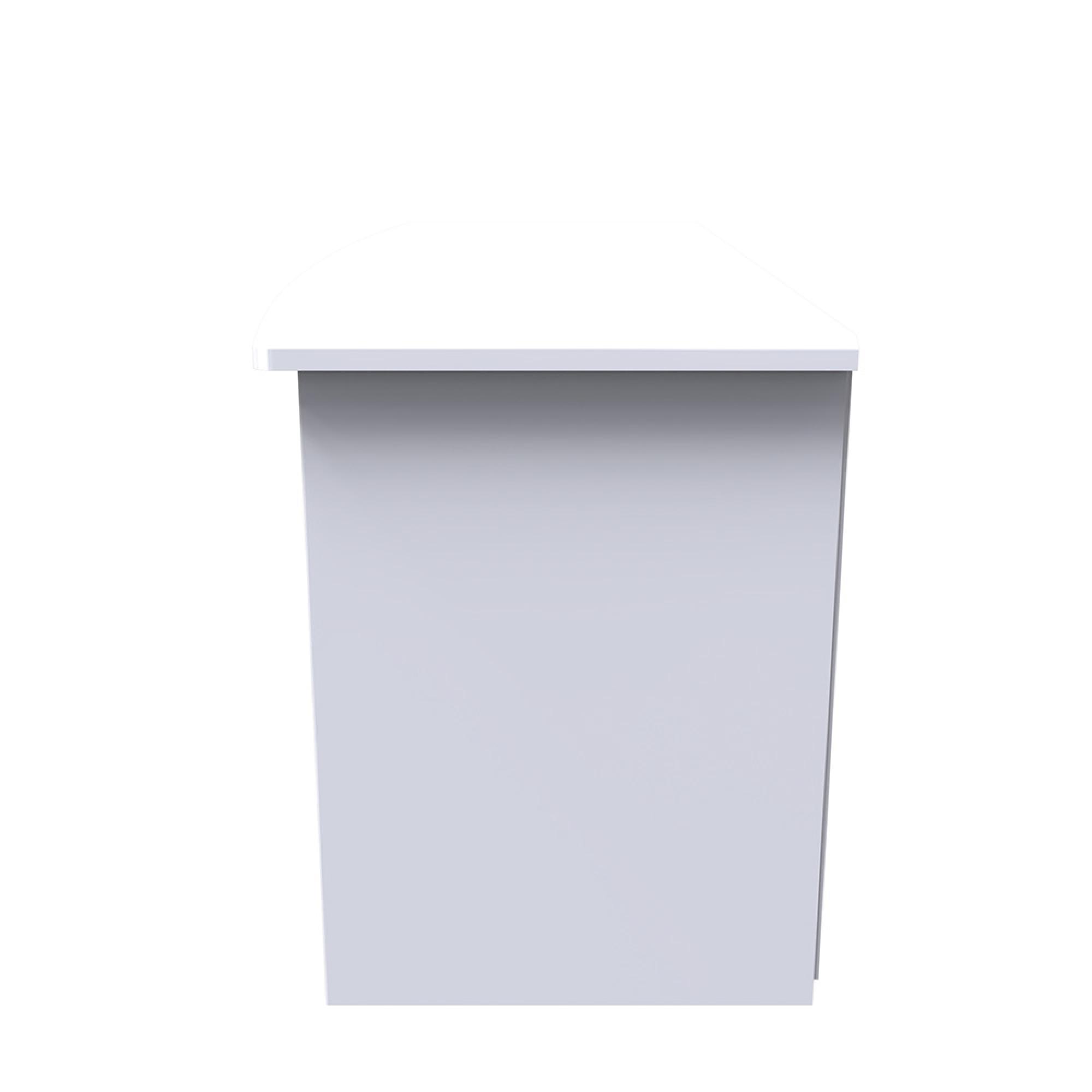 Knightsbridge TV Unit - 110cm - White Gloss