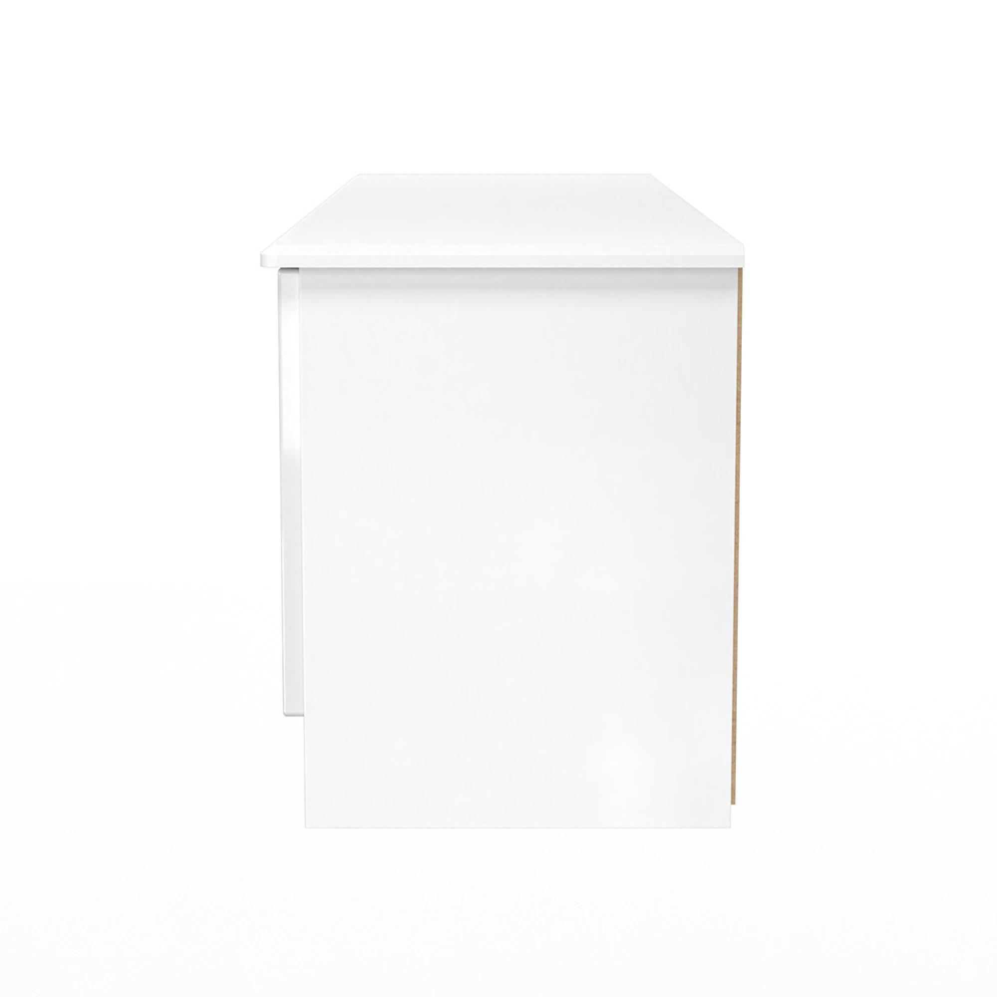 Knightsbridge TV Unit - 145cm - White Gloss