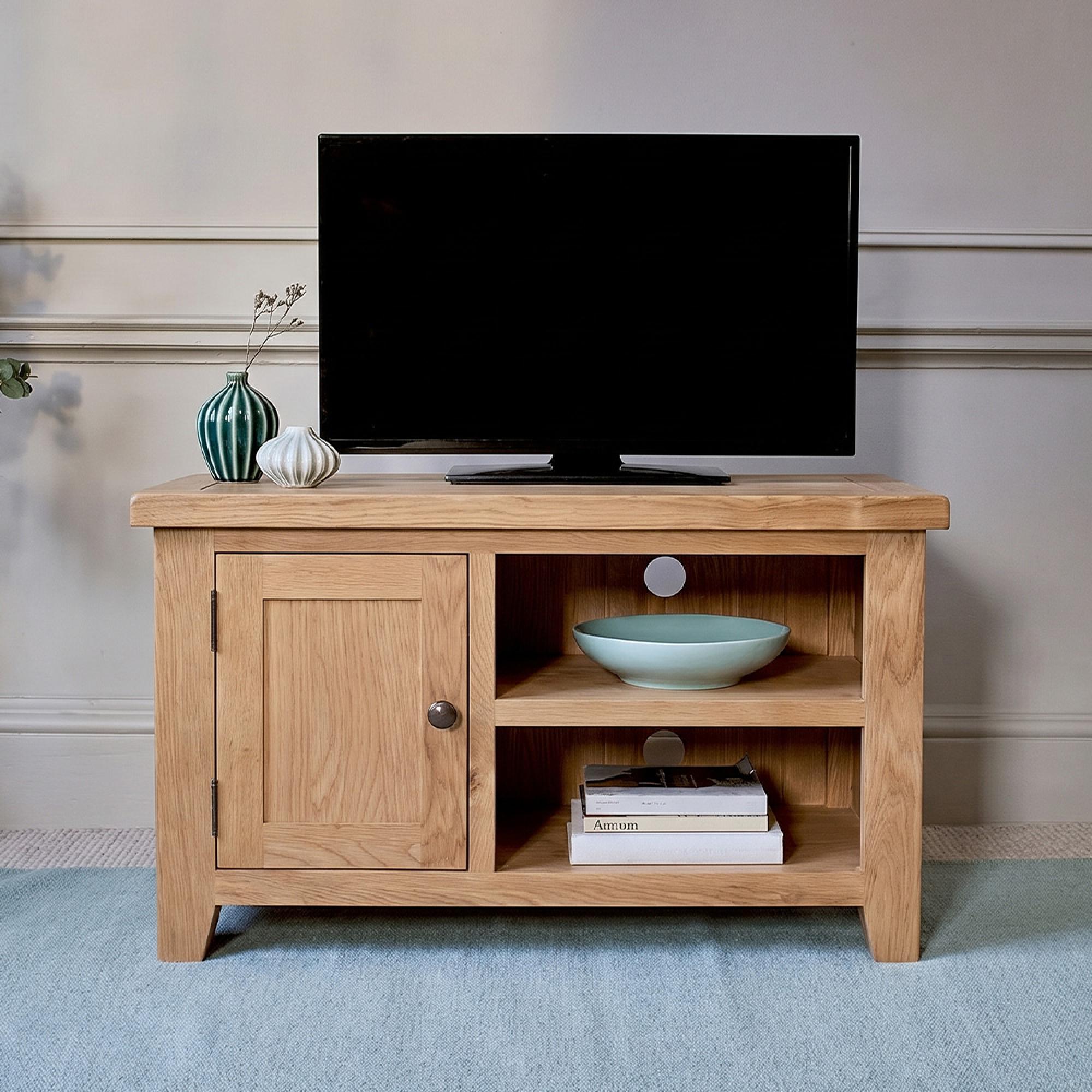 Appleby TV Unit - 90cm - Oak