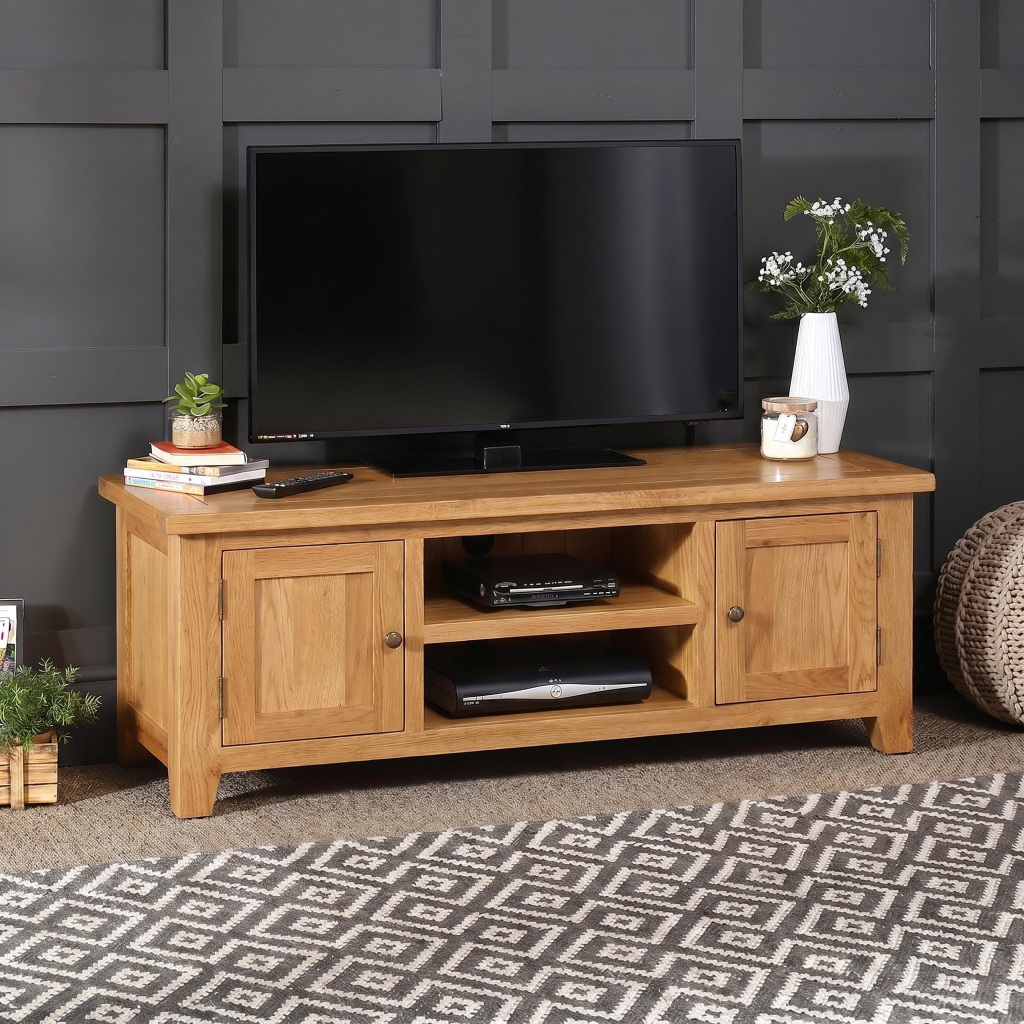 Appleby TV Unit - 121cm - Small - Petite Oak