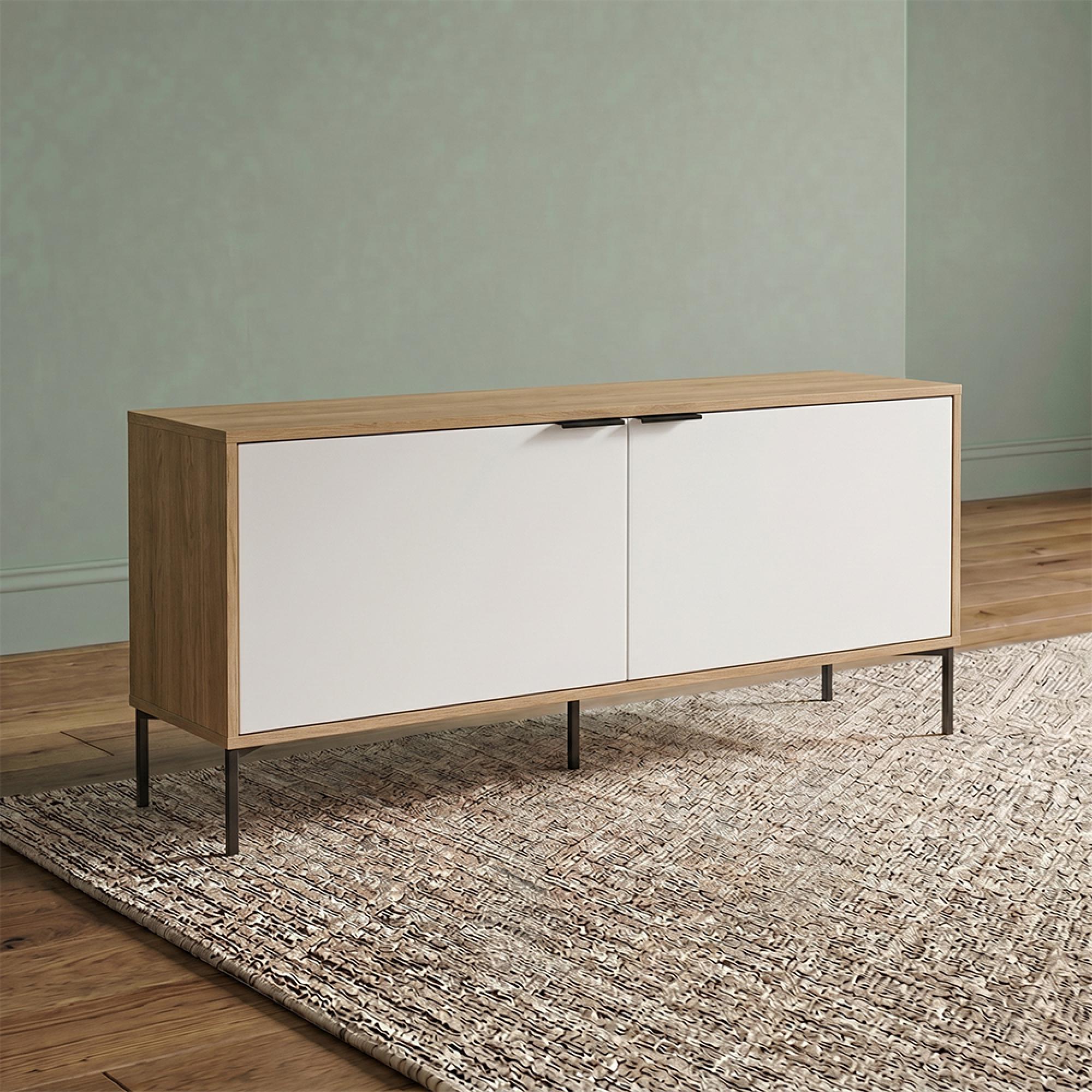 Helga TV Unit - 2 Drawer - Oiled Oak - Variation Available