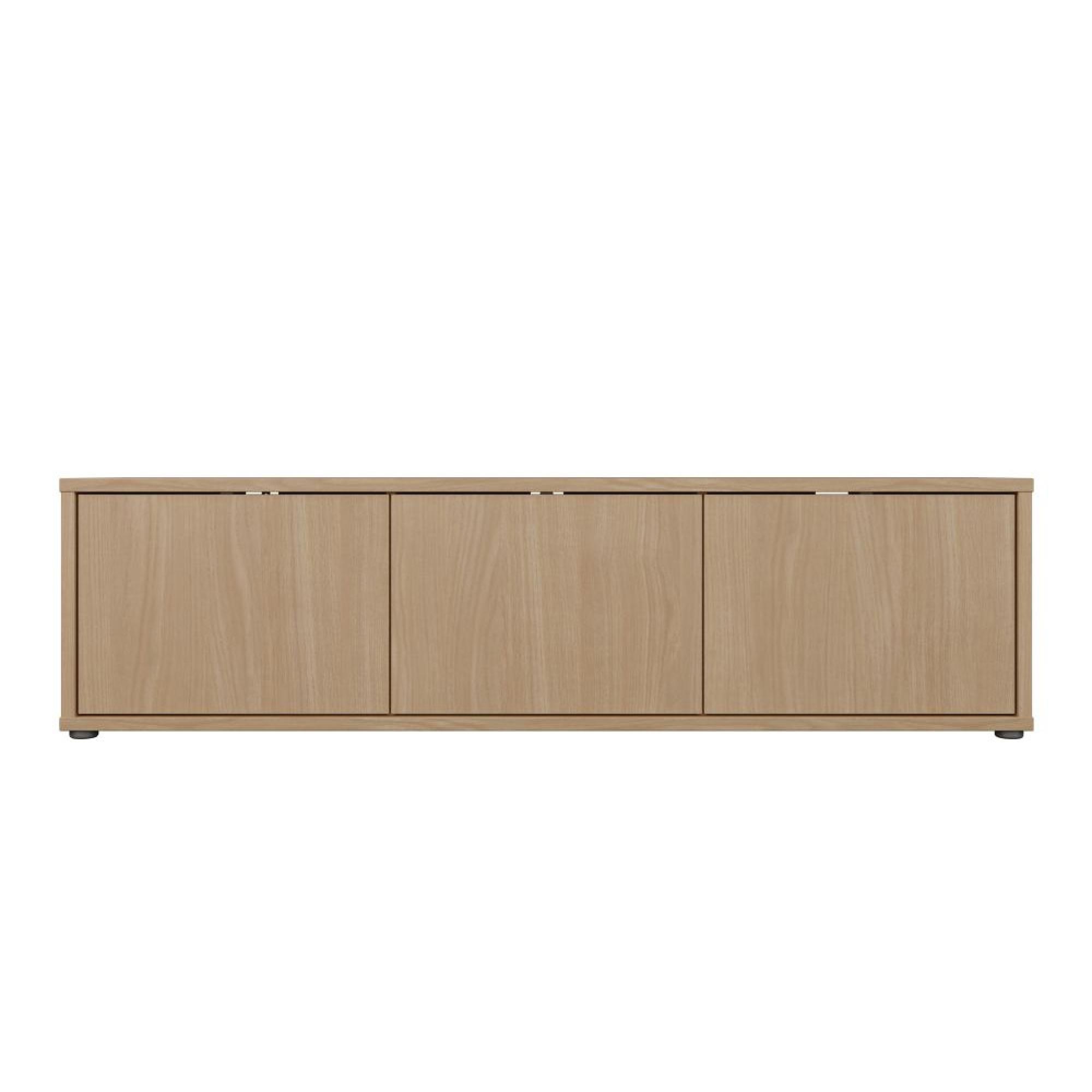 Alice Springs TV Cabinet - 3 Door - 154.2cm - Elegancia Oak
