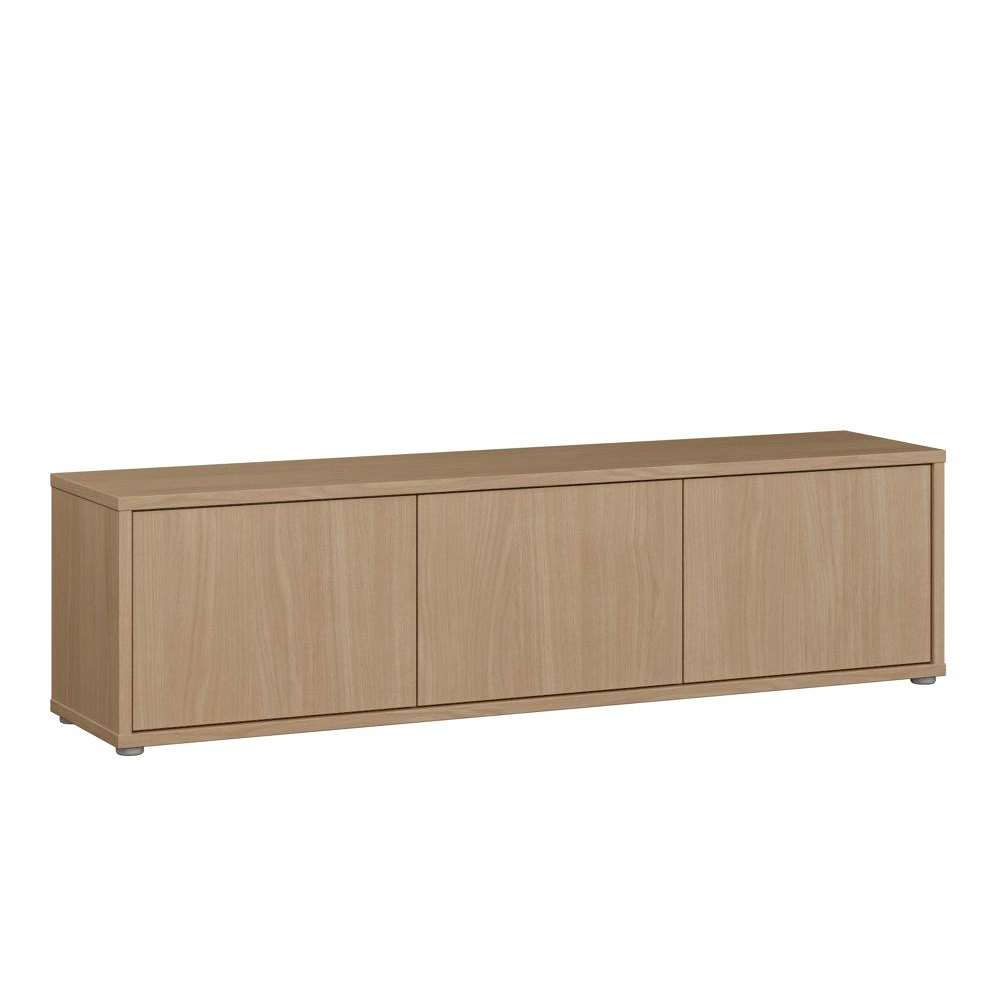 Alice Springs TV Cabinet - 3 Door - 154.2cm - Elegancia Oak