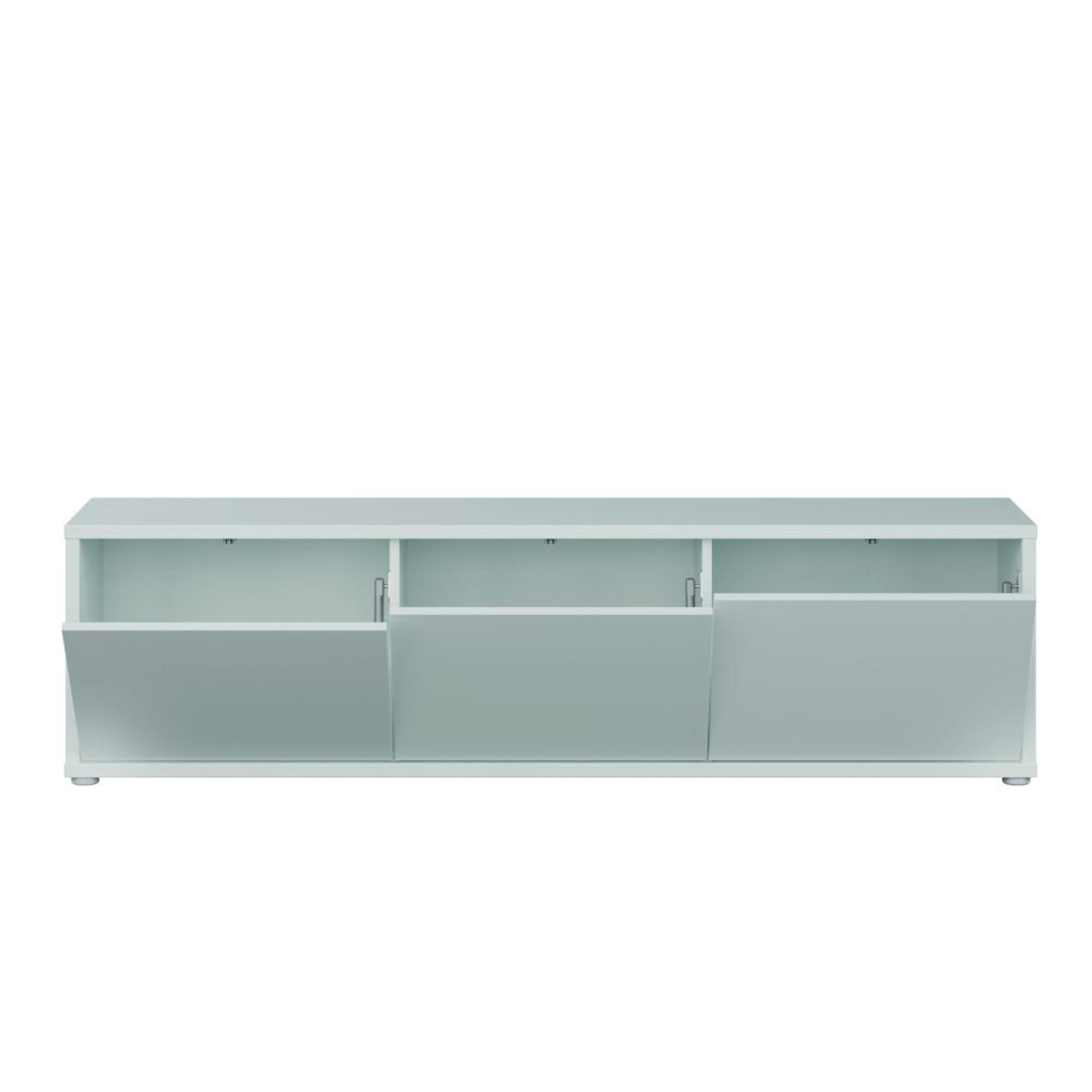 Alice Springs TV Cabinet - 3 Door - 154.2cm - Light Grey