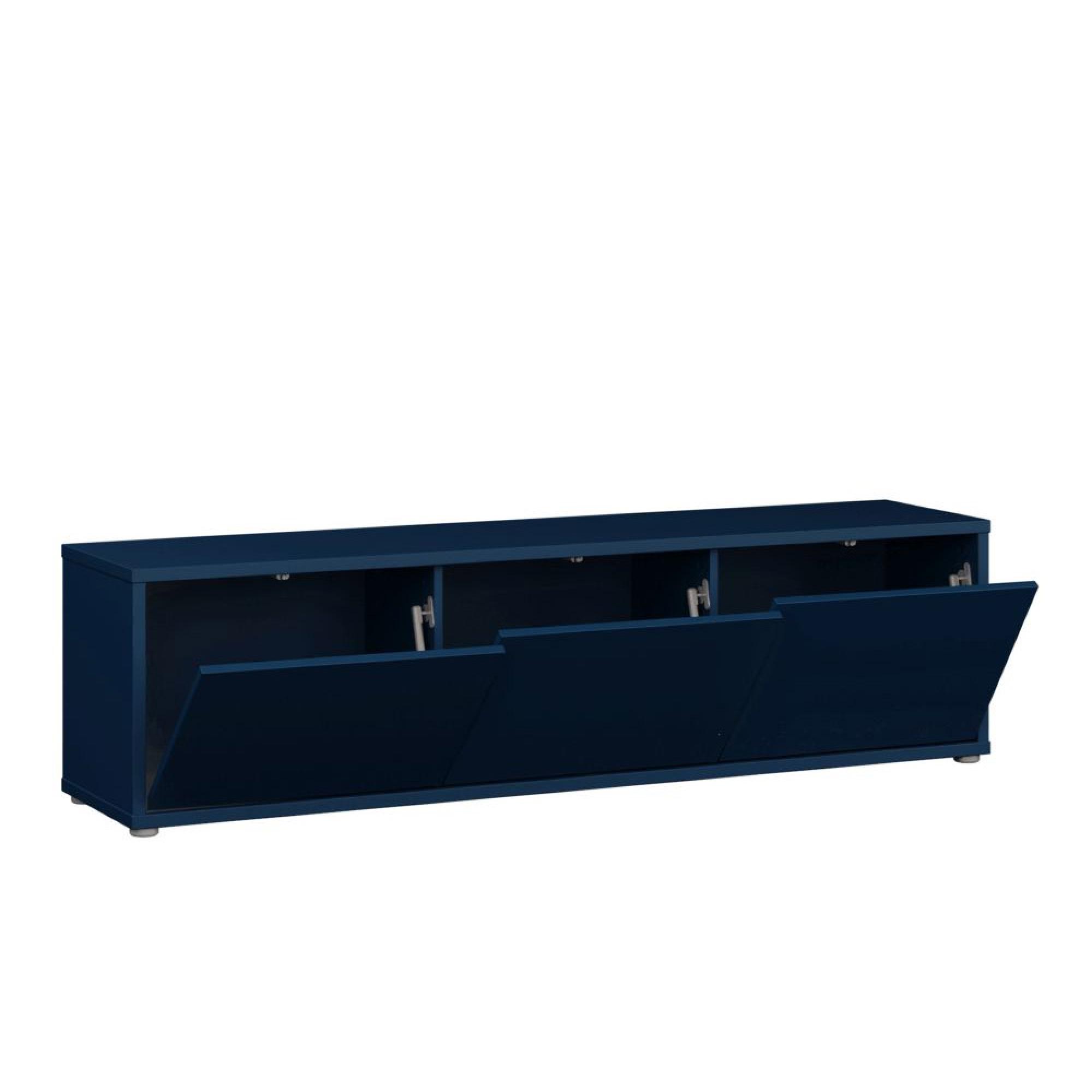 Alice Springs TV Cabinet - 3 Door - 154.2cm - Night Blue