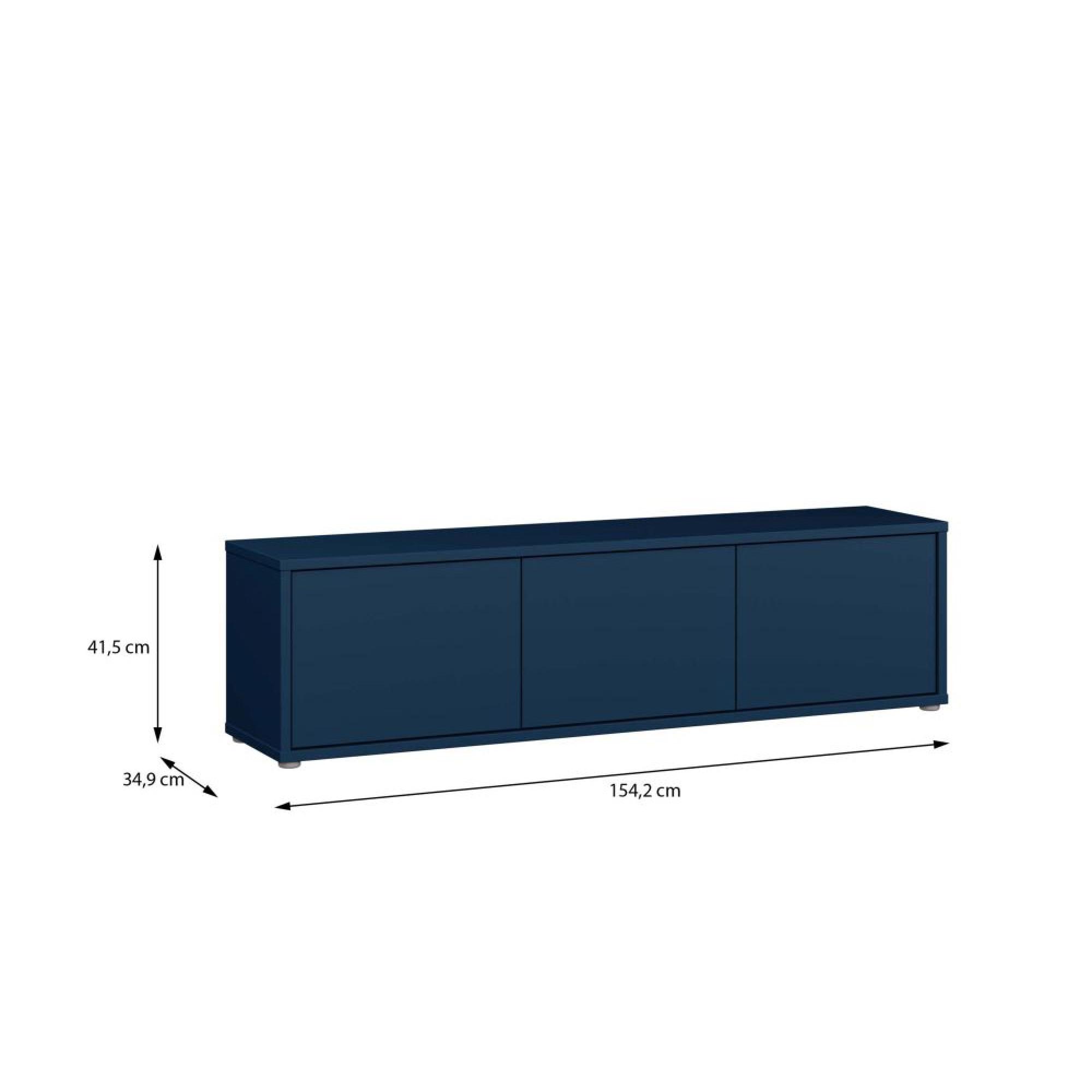 Alice Springs TV Cabinet - 3 Door - 154.2cm - Night Blue