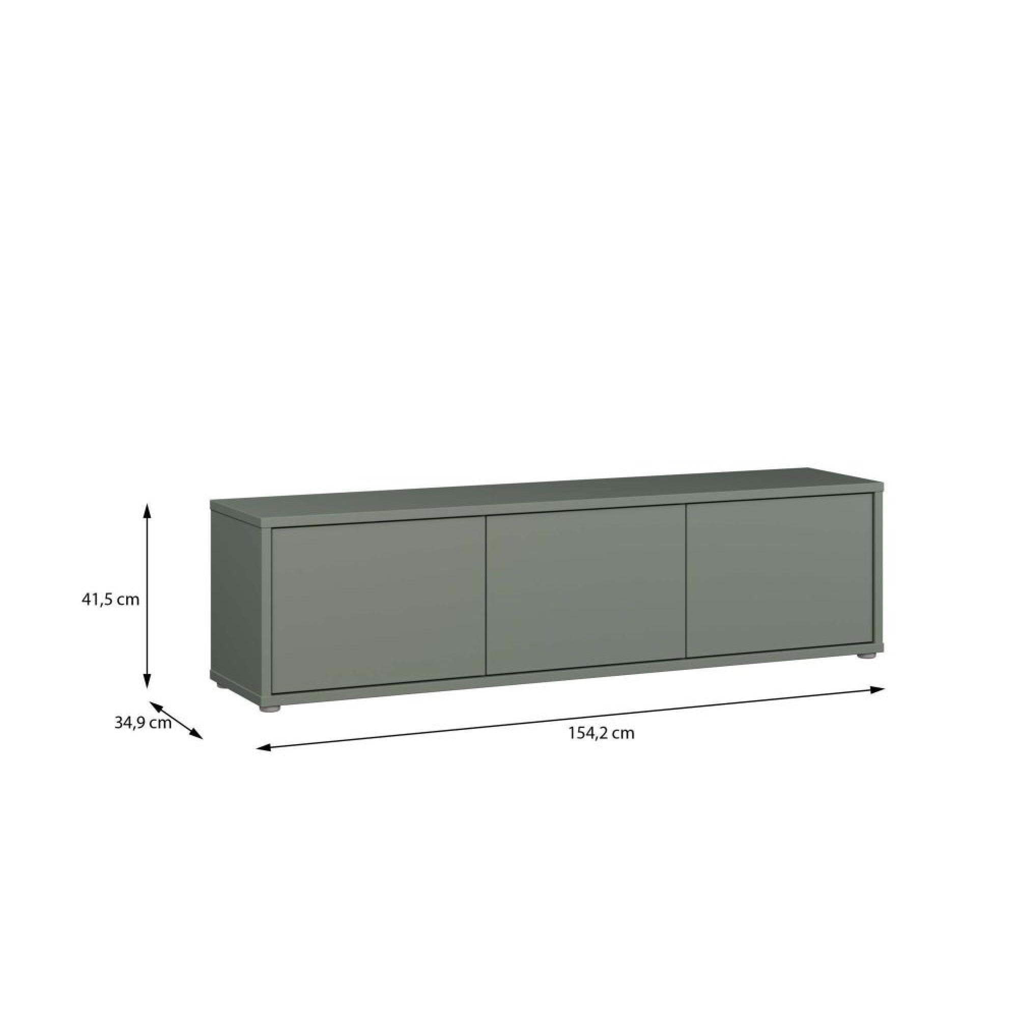 Alice Springs TV Cabinet - 3 Door - 154.2cm - Sage Green